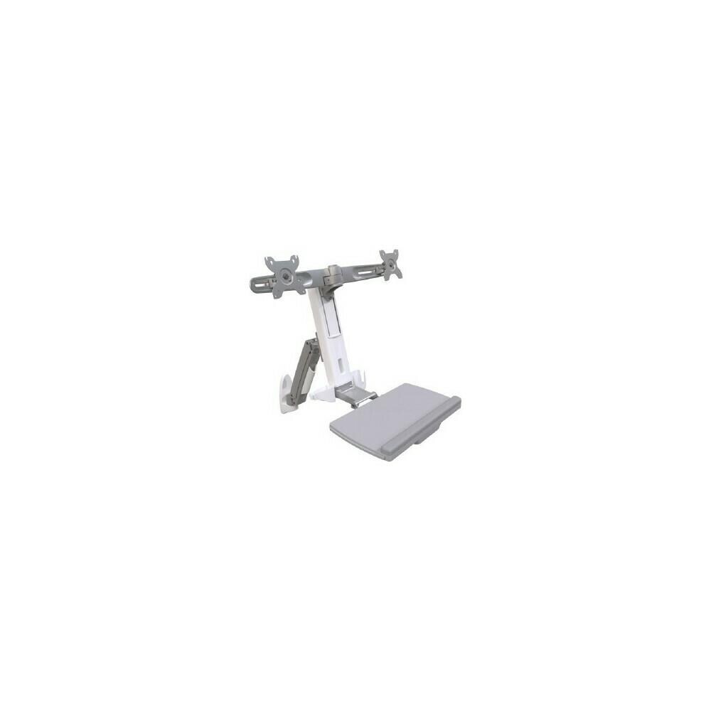 StarTech ISTR92799 Startech WALLSTS2 24 in. Wall Mount for Monitor Keyboard and Mouse, Black