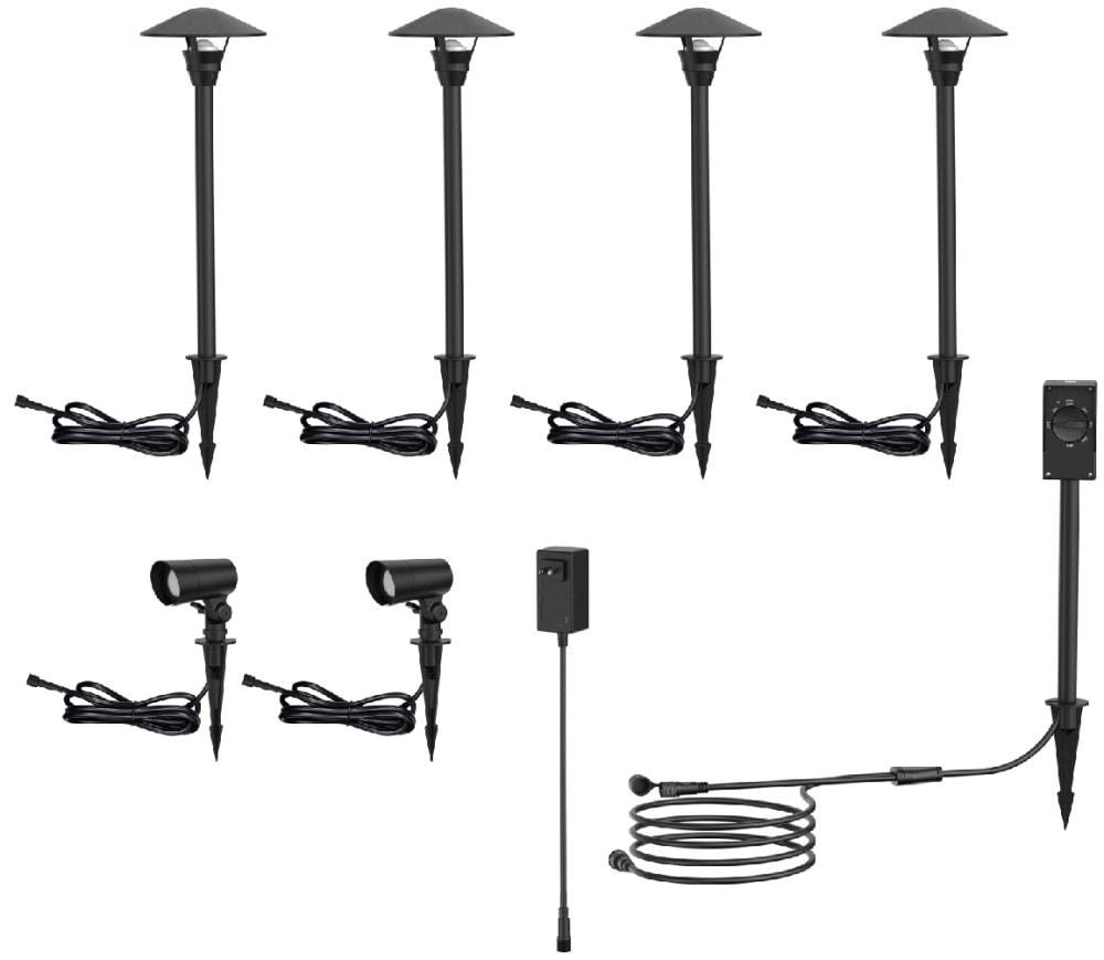 Harbor Breeze Plug-in 50-Watt Bronze Plug LED Spot Light Kit in the ...