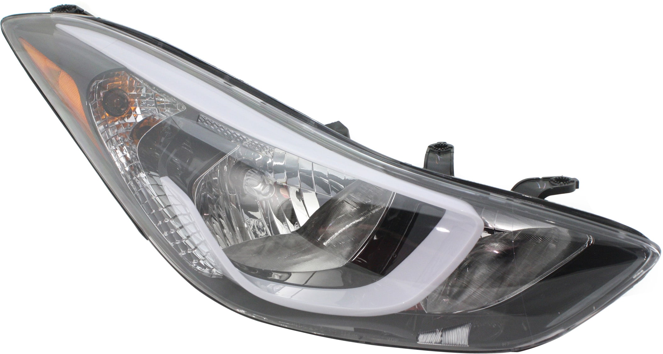 Garage-Pro JCWREPH100355GP Passenger Side Headlight For Hyundai Elantra 2014-2016 Halogen with Bulb(s) Korea or Usa Built Vehicle Replaces# 921023x280