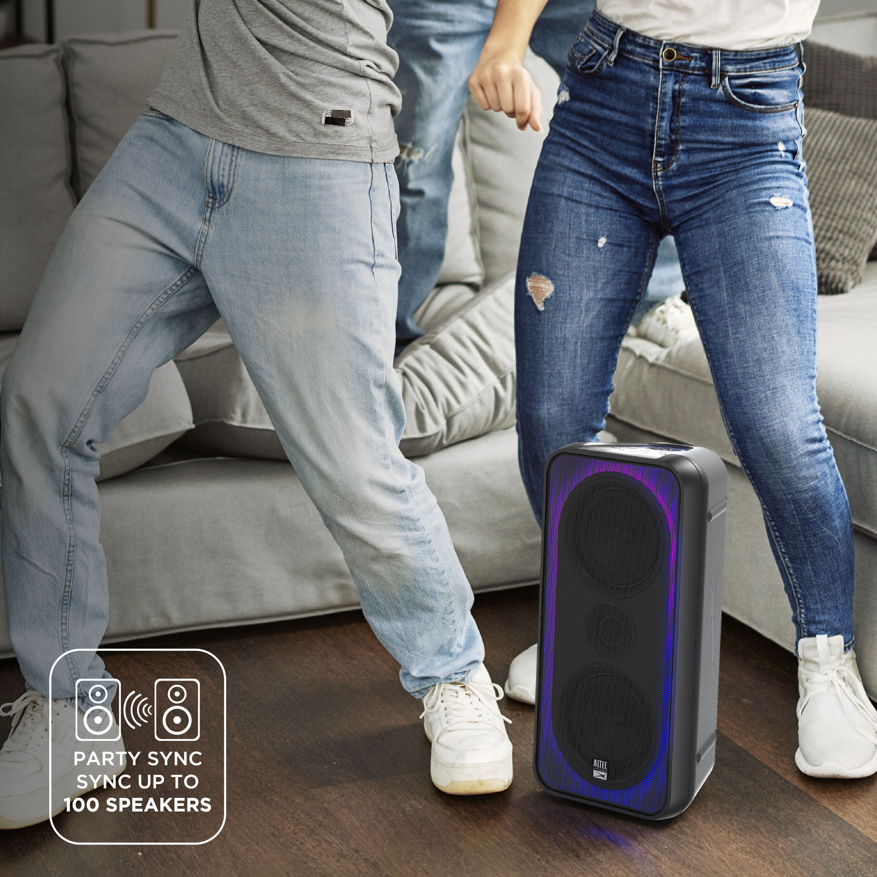 Altec Lansing IMT7100-BLK Portable-Speakers - View #3
