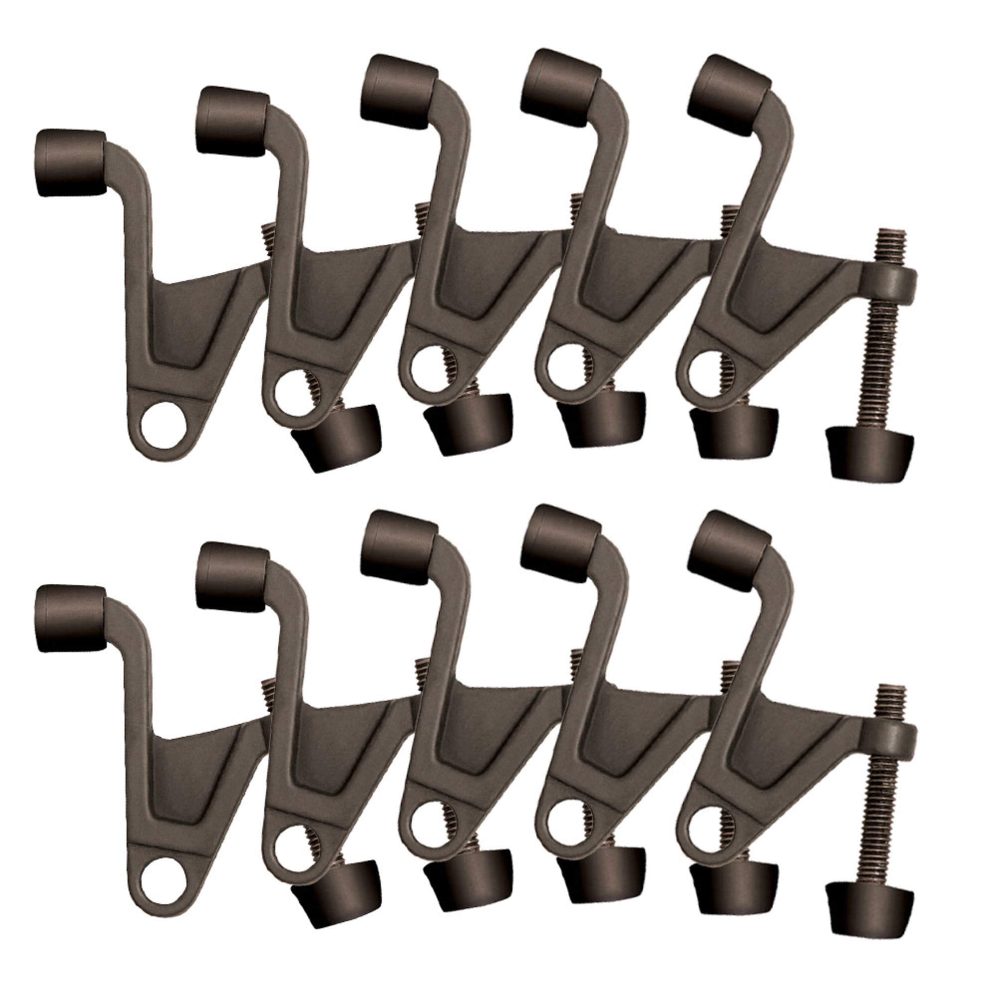 Design House 181867 Oil-rubbed bronze Bumper Door Stop 10 -Pack