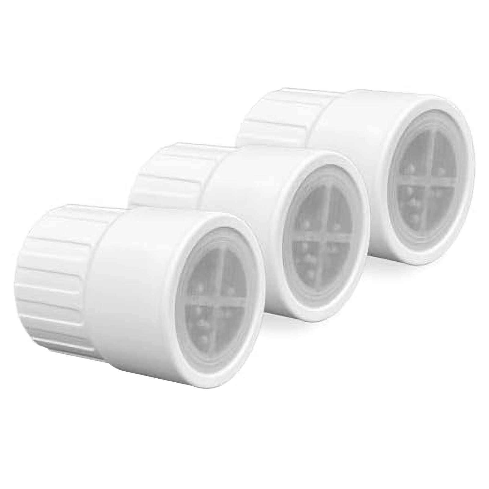 Etokfoks EFT1003D26 Replacement Filter For Showerhead High Output Revitalization Cartridge 3 Pack Natural Filtration Minerals