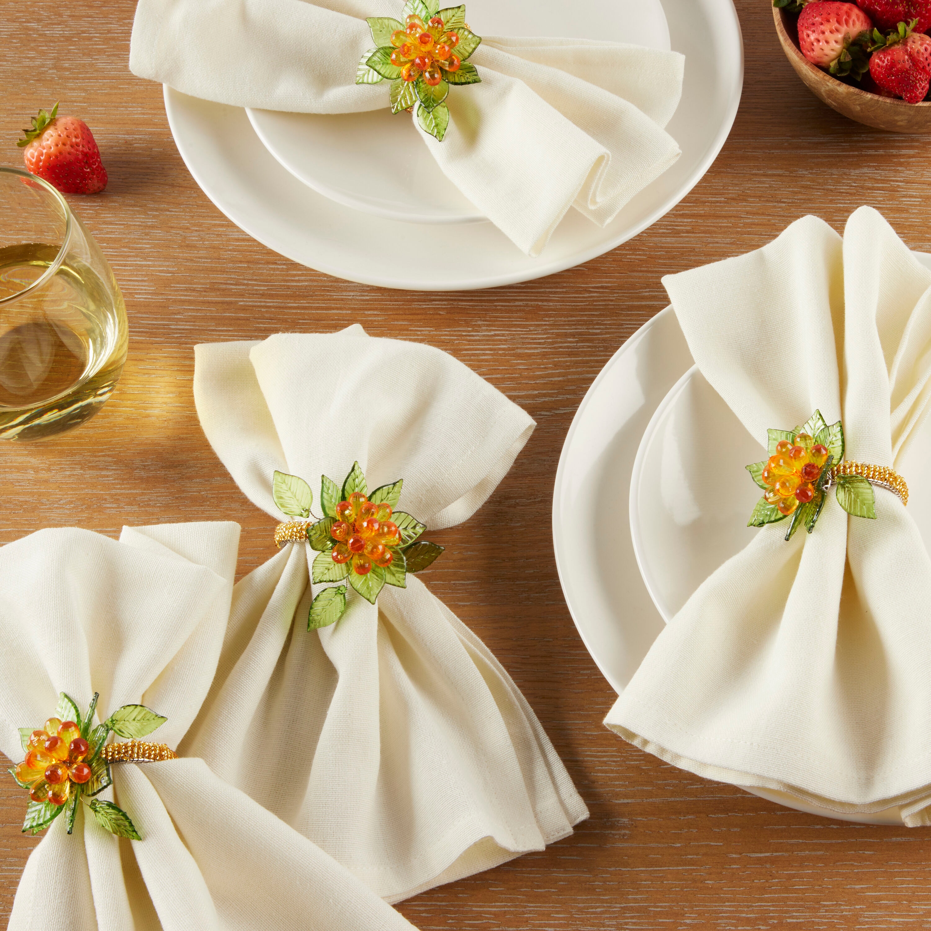 allen + roth LEAF NAPKIN RING Serveware-Accessories - View #4