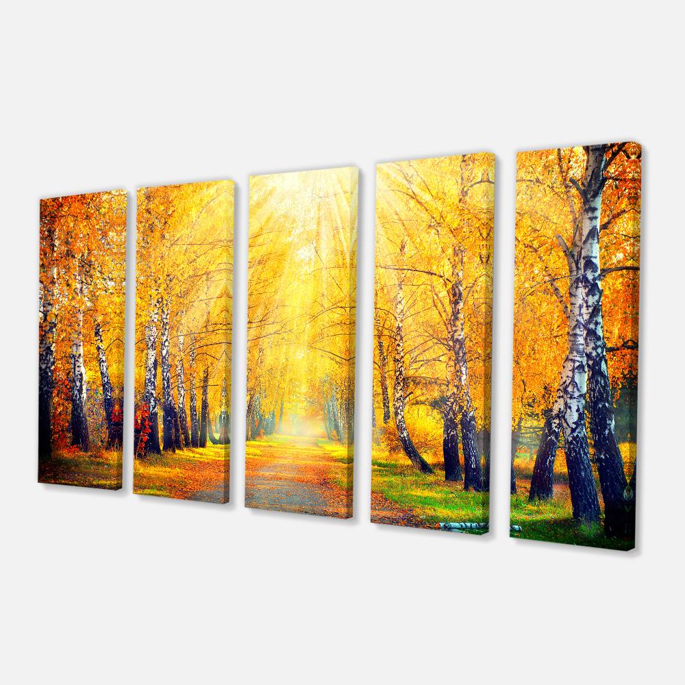 Designart 28-in H x 60-in W Landscape Print on Canvas at Lowes.com