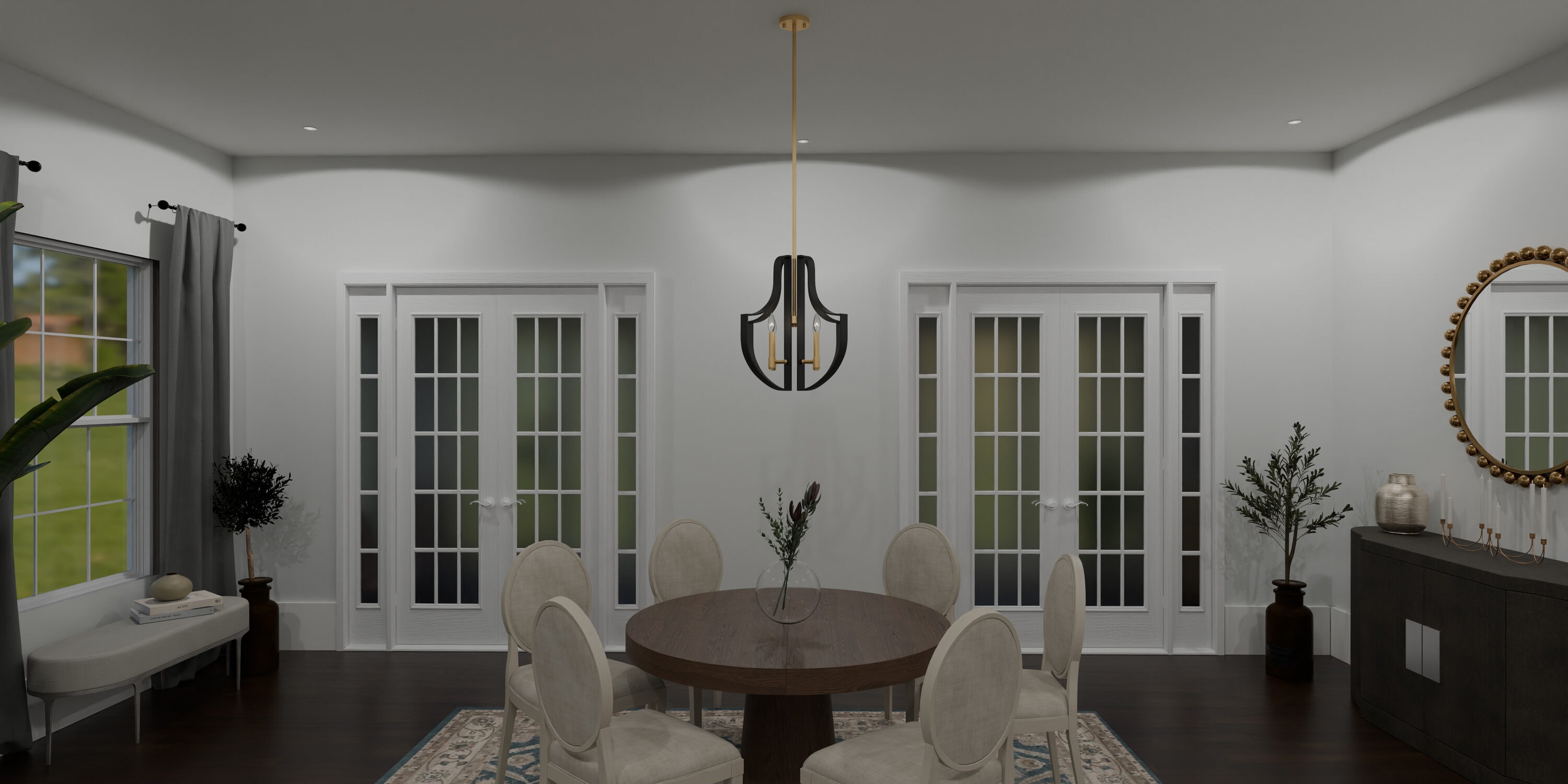 Quoizel QP6188MBK Pendant-Lights - View #4