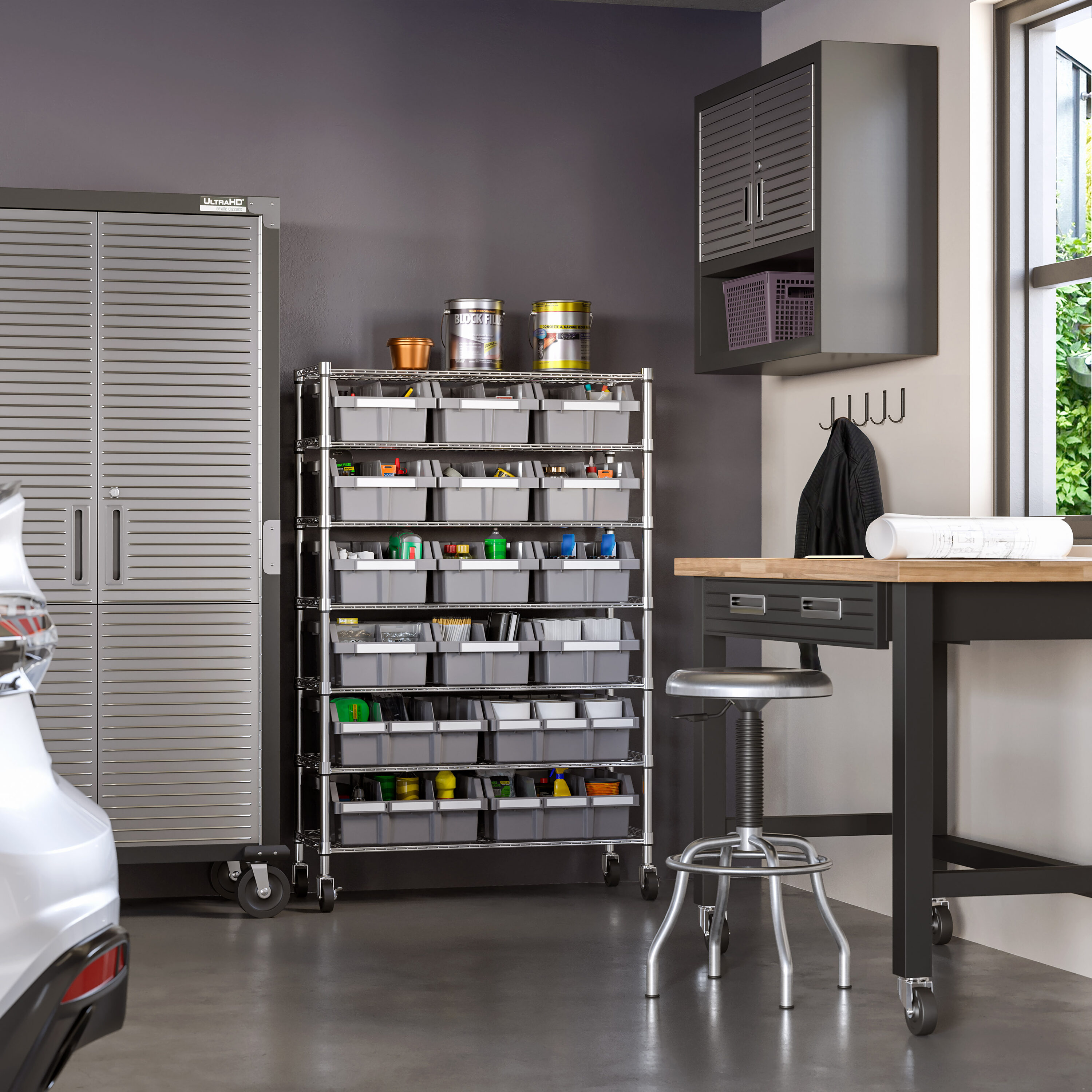 Seville Classics WEB677 Free-Standing-Shelving - View #5