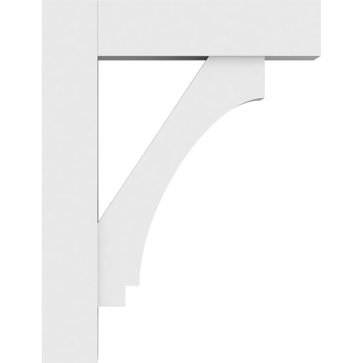 Ekena Millwork BKTP05X20X26IMP05 Exterior-Brackets-Braces - View #3