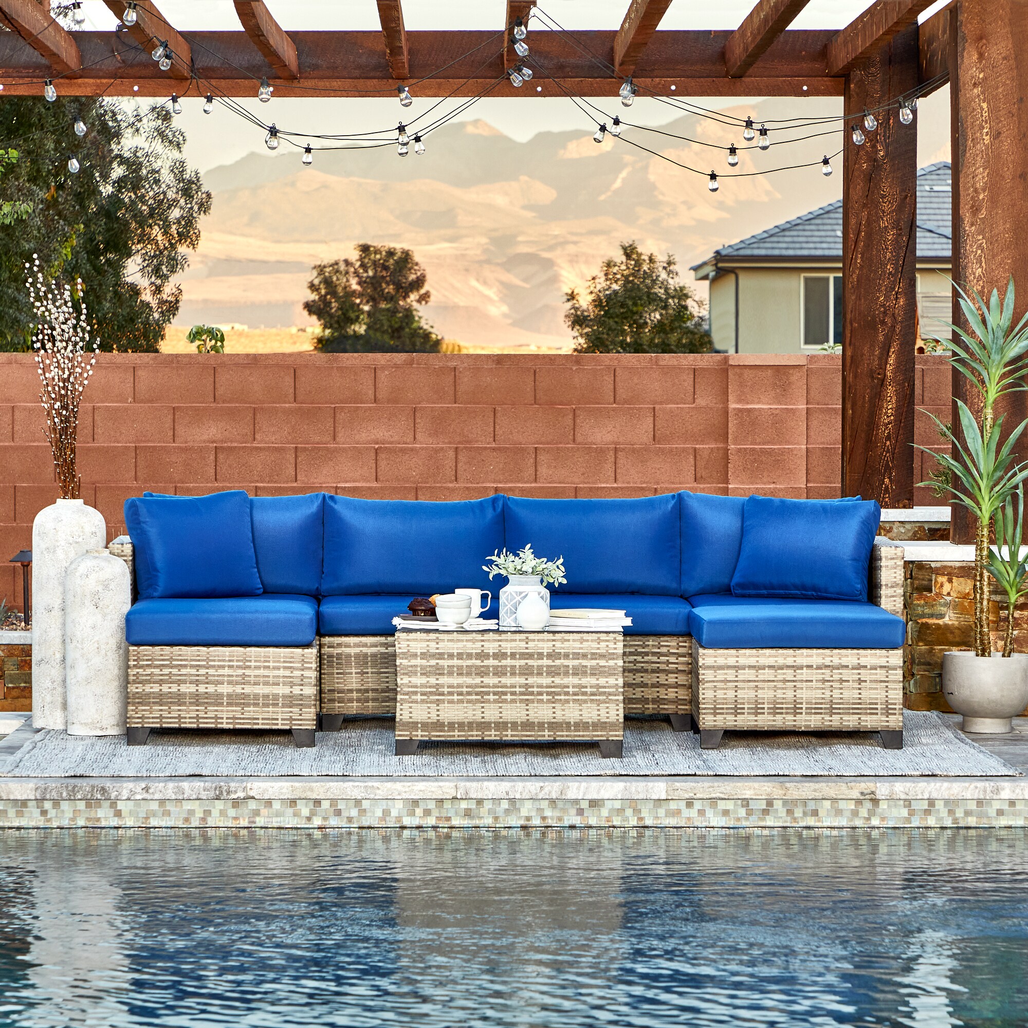 New Heights BS0001OSC00BT Patio-Sofas-Daybeds - View #2