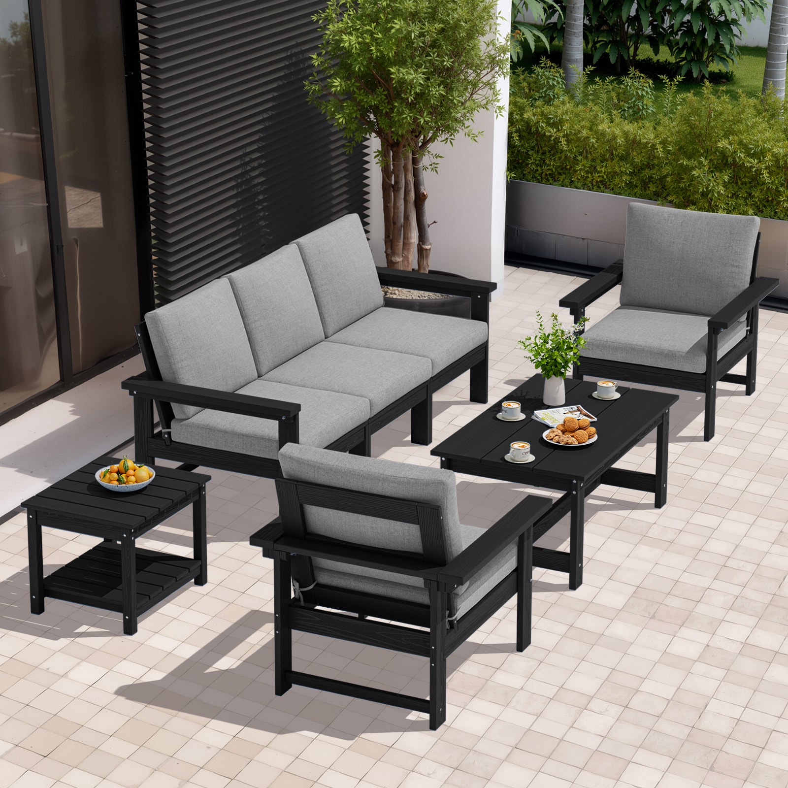VOUA ZHSF06-BG Patio-Conversation-Sets - View #10