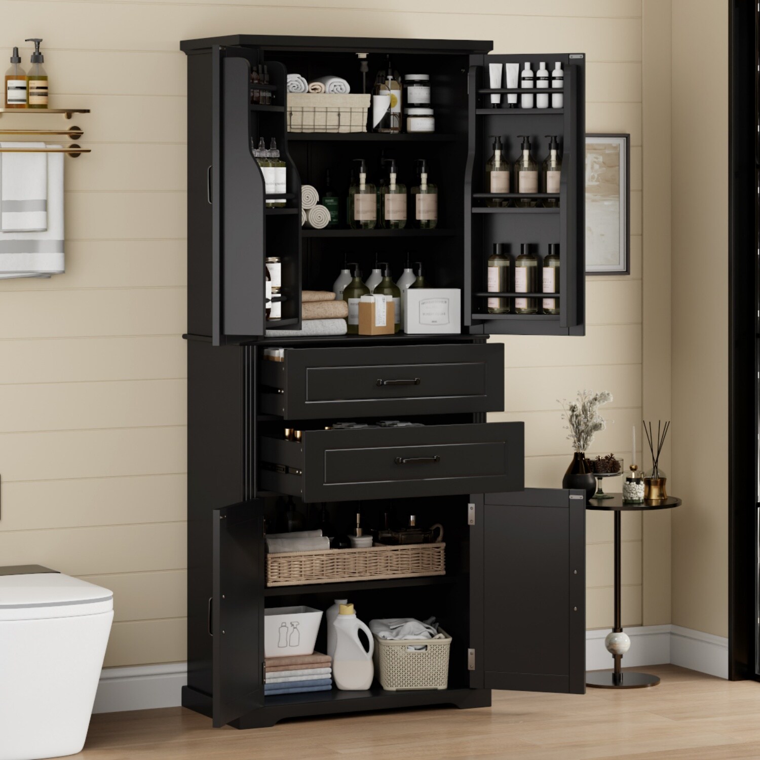 Vanityfus VF-NB-3426B Linen-Cabinets - View #4