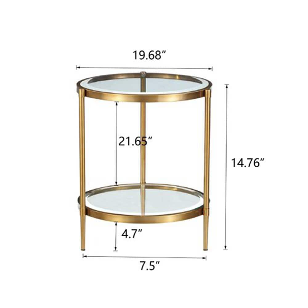 CASAINC WF-ET-1353R-GL End-Tables - View #5