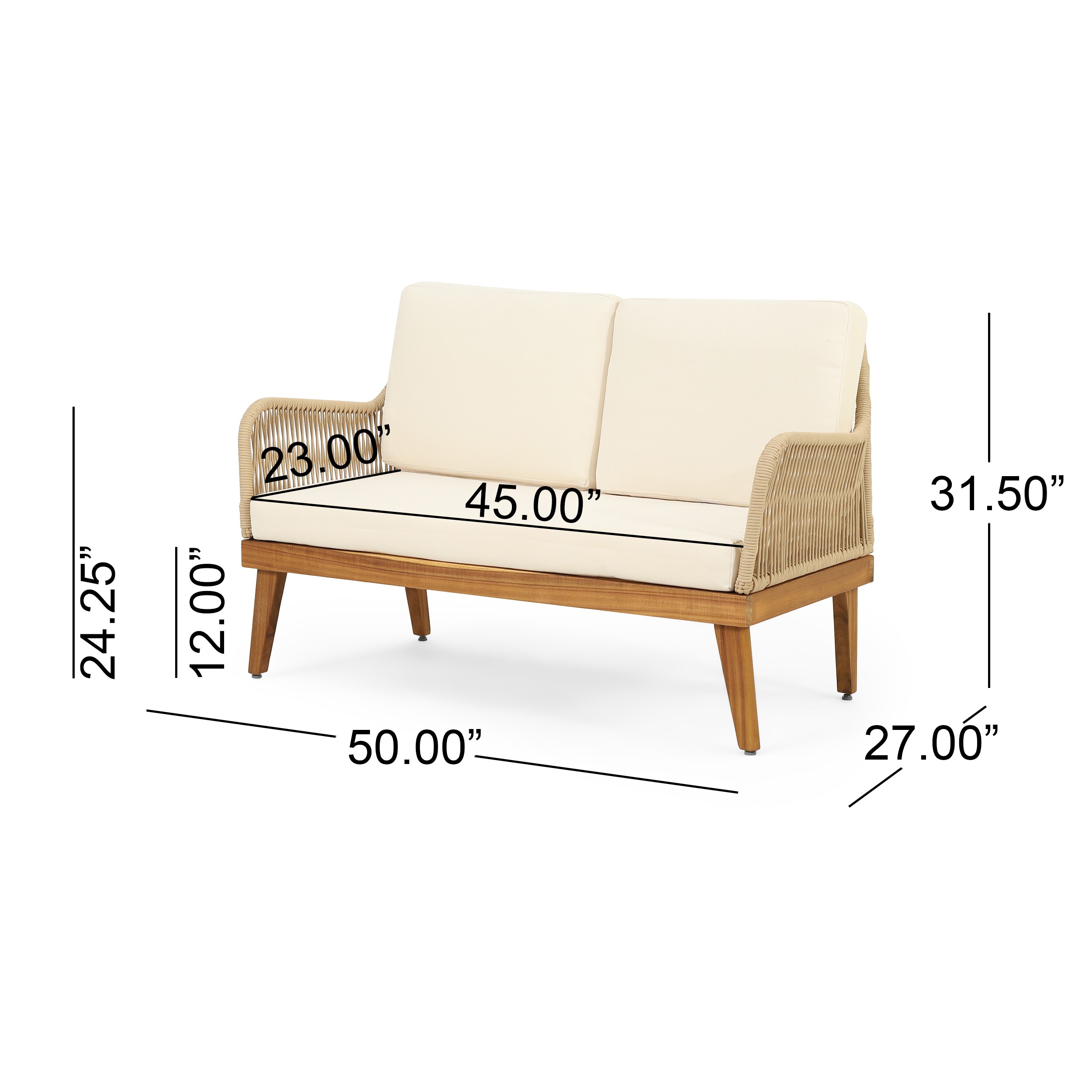 Christopher Knight Home 316252 Patio-Conversation-Sets - View #7