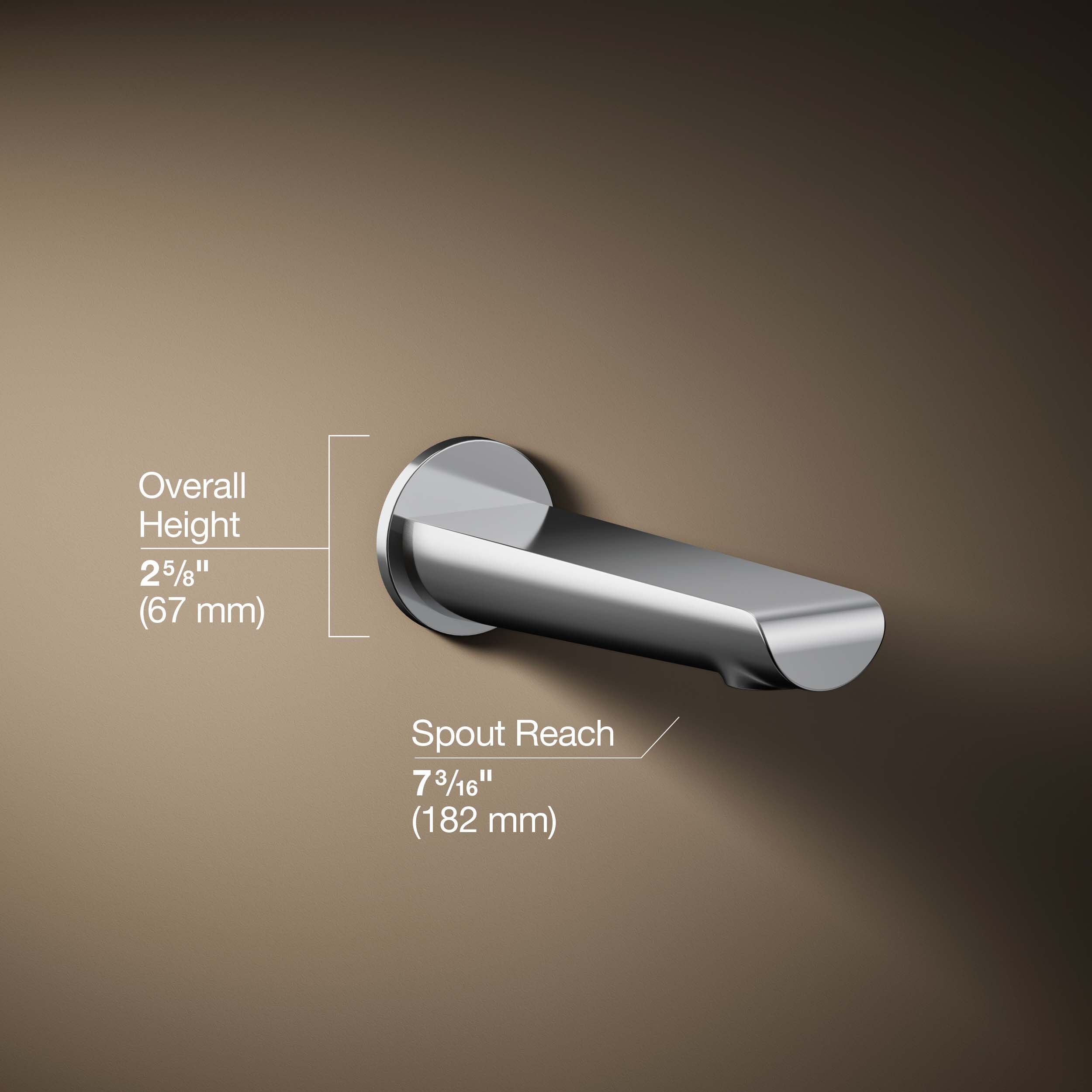 KOHLER K-97021-CP Tub-Spout - View #3
