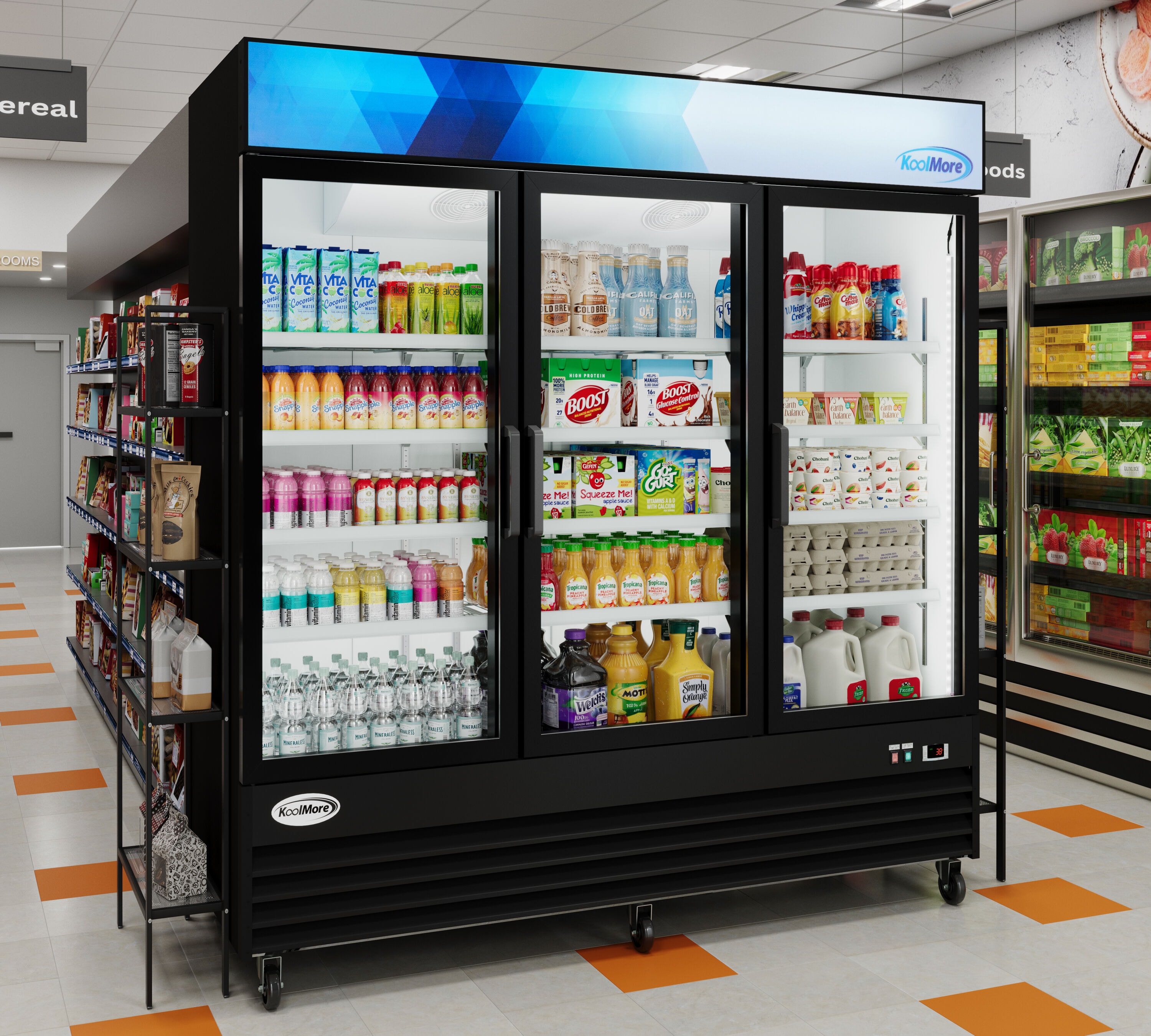 KoolMore M78-3G Commercial-Refrigerators - View #4