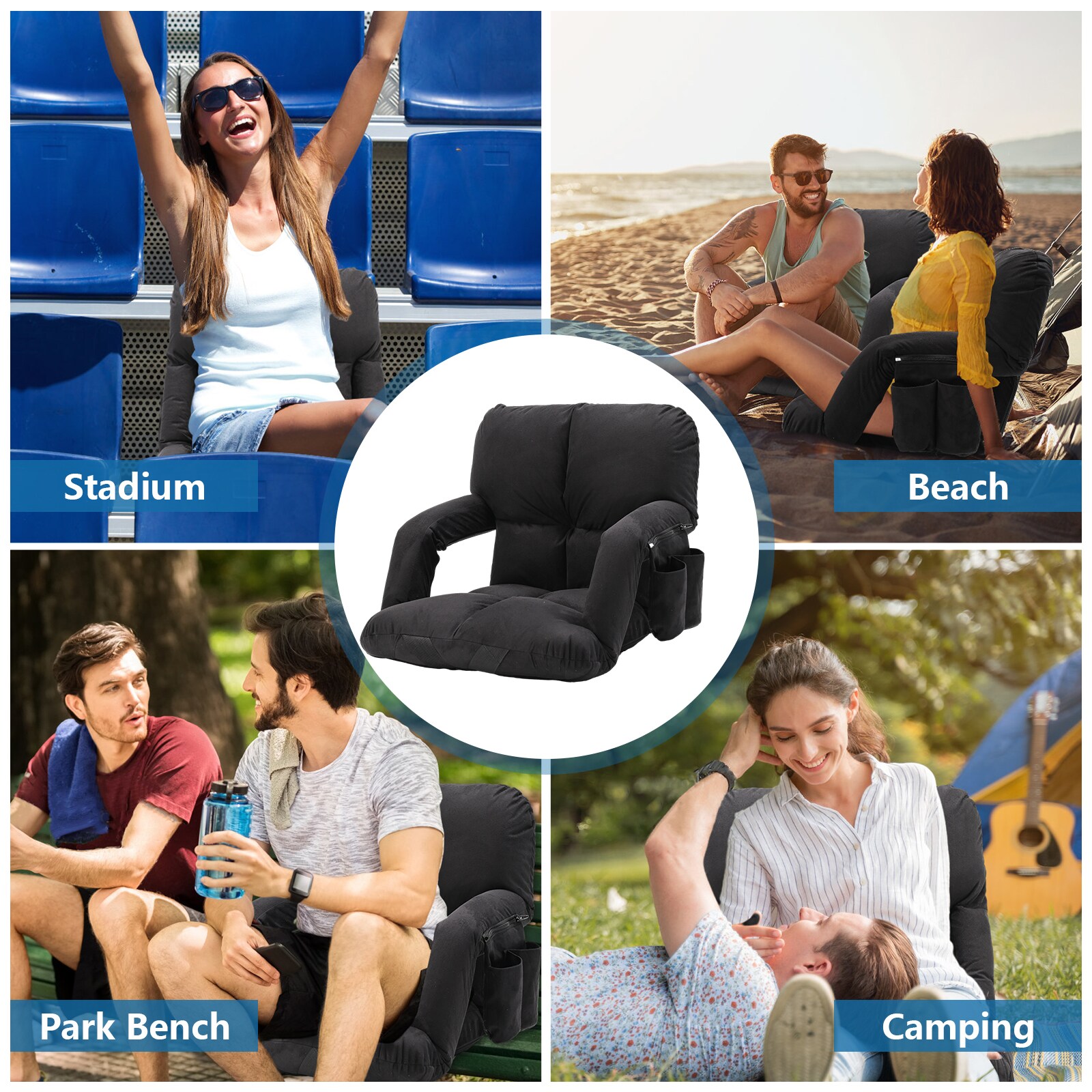 Esazn KTY-RB-S-LYU Bleacher-Cushions - View #9