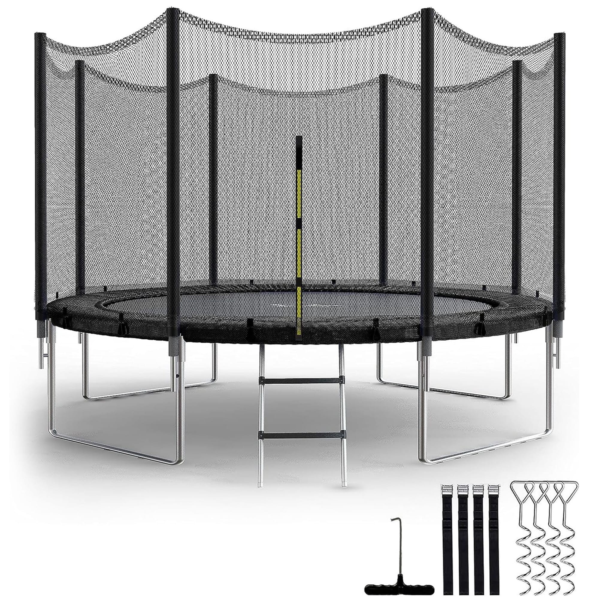 ToolCat BZ-3-186-SN 12-ft Round Backyard in Black