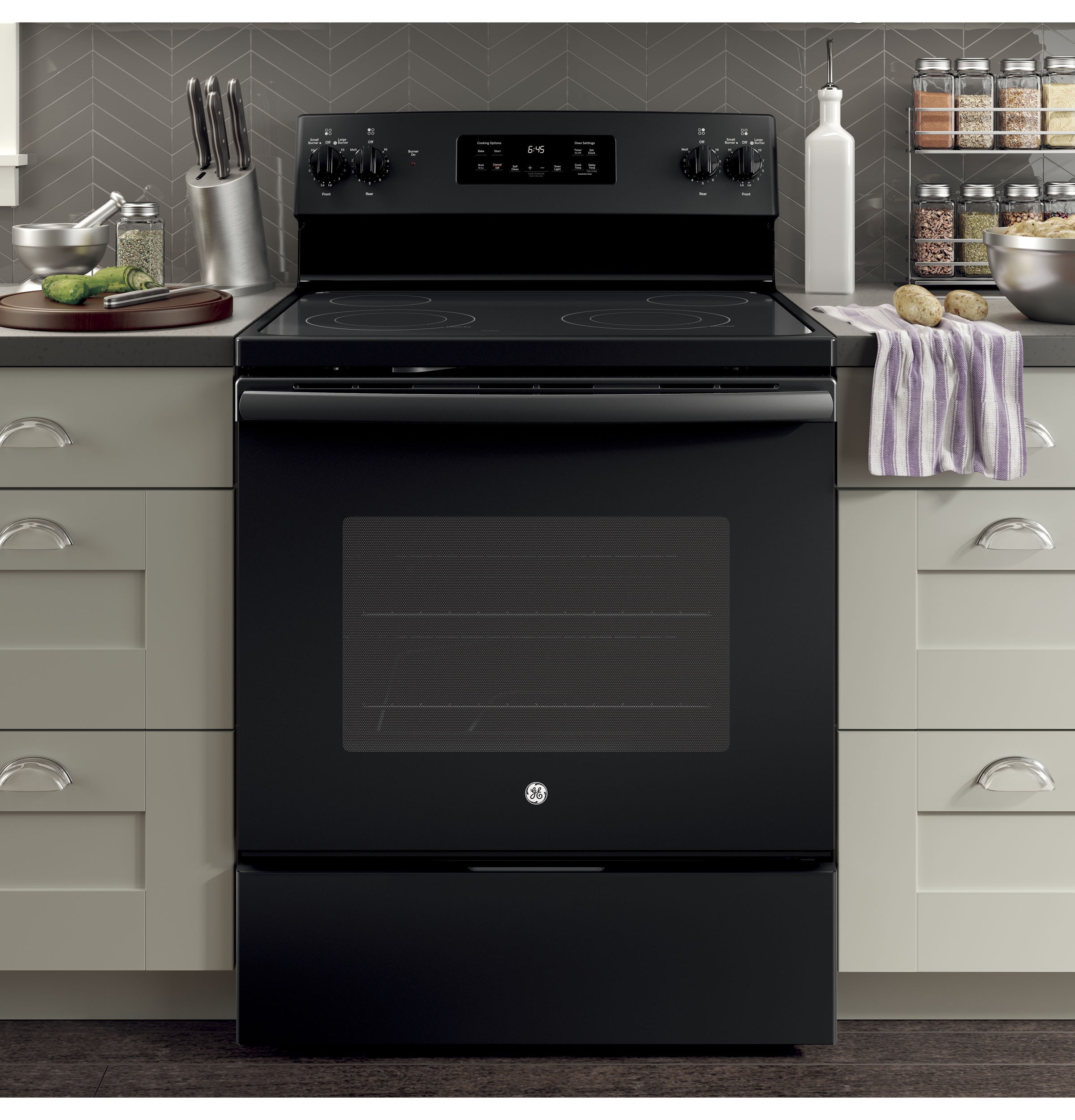 Frigidaire : FEF455BB 40 Electric Range - Black