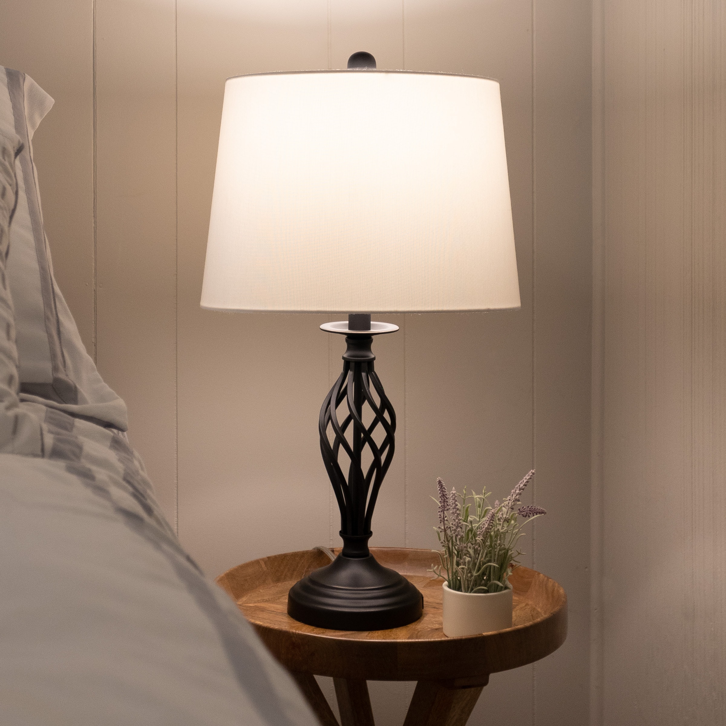 Lavish Home 72-LMPST2-25-USB Table-Lamps - View #7