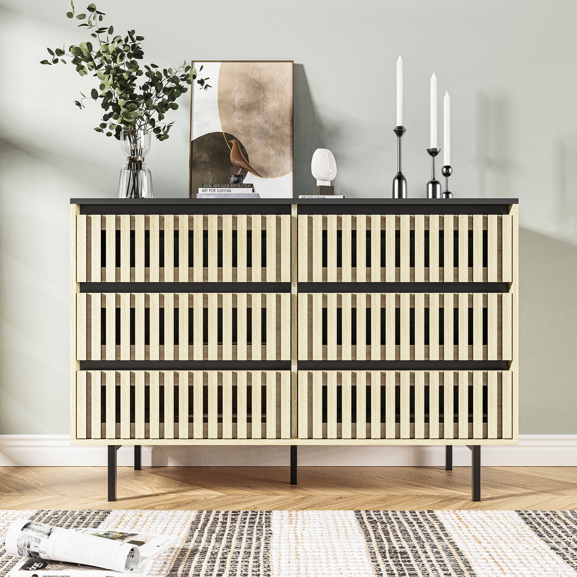 SINOFURN SYC080012BK dressers - View #7
