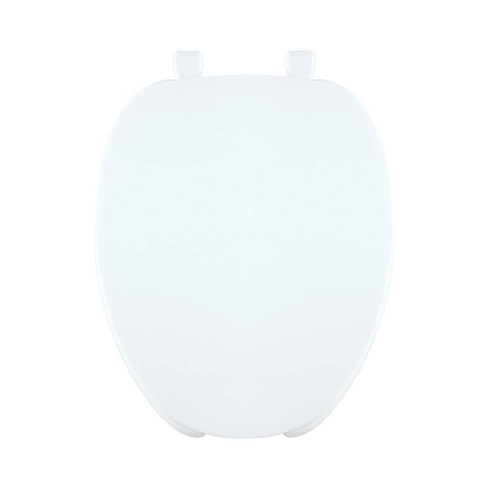 Centoco DS620-001 Plastic White Elongated Toilet Seat