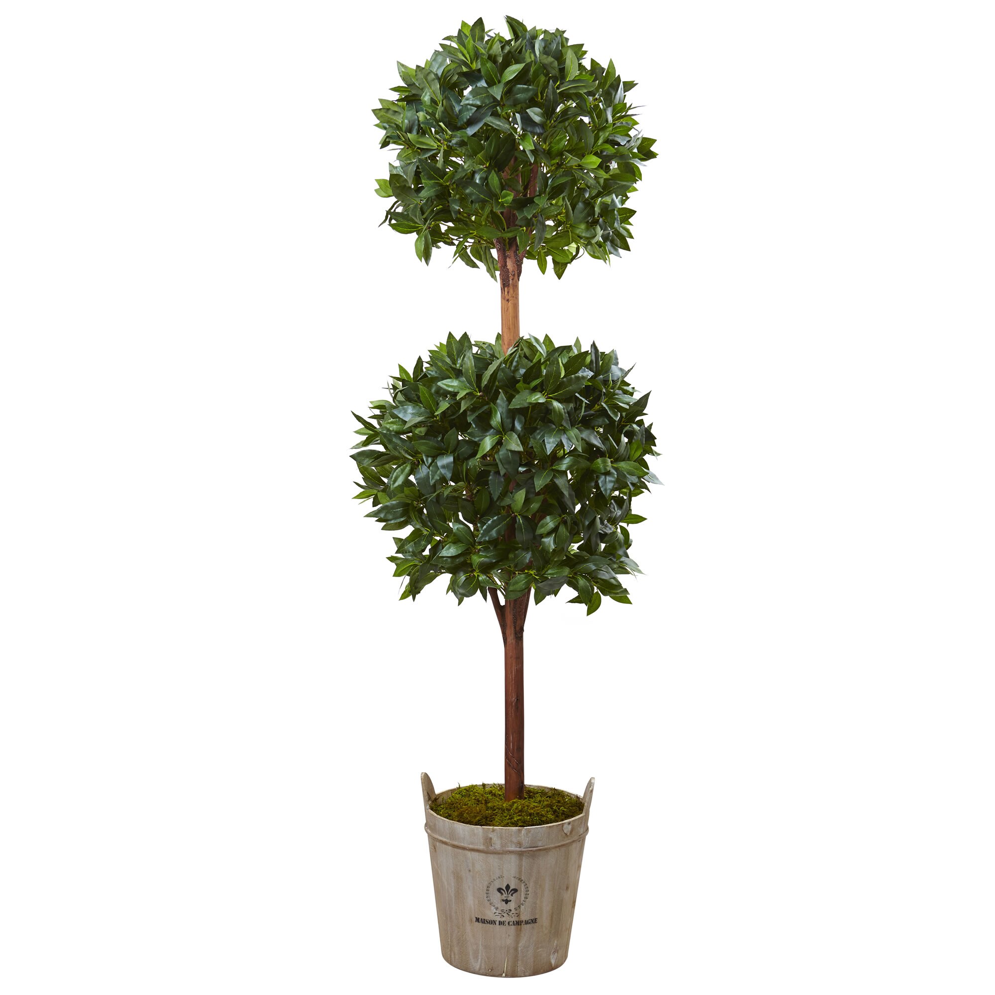 Nearly Natural 5958 72-in Green Indoor Silk Artificial Tree