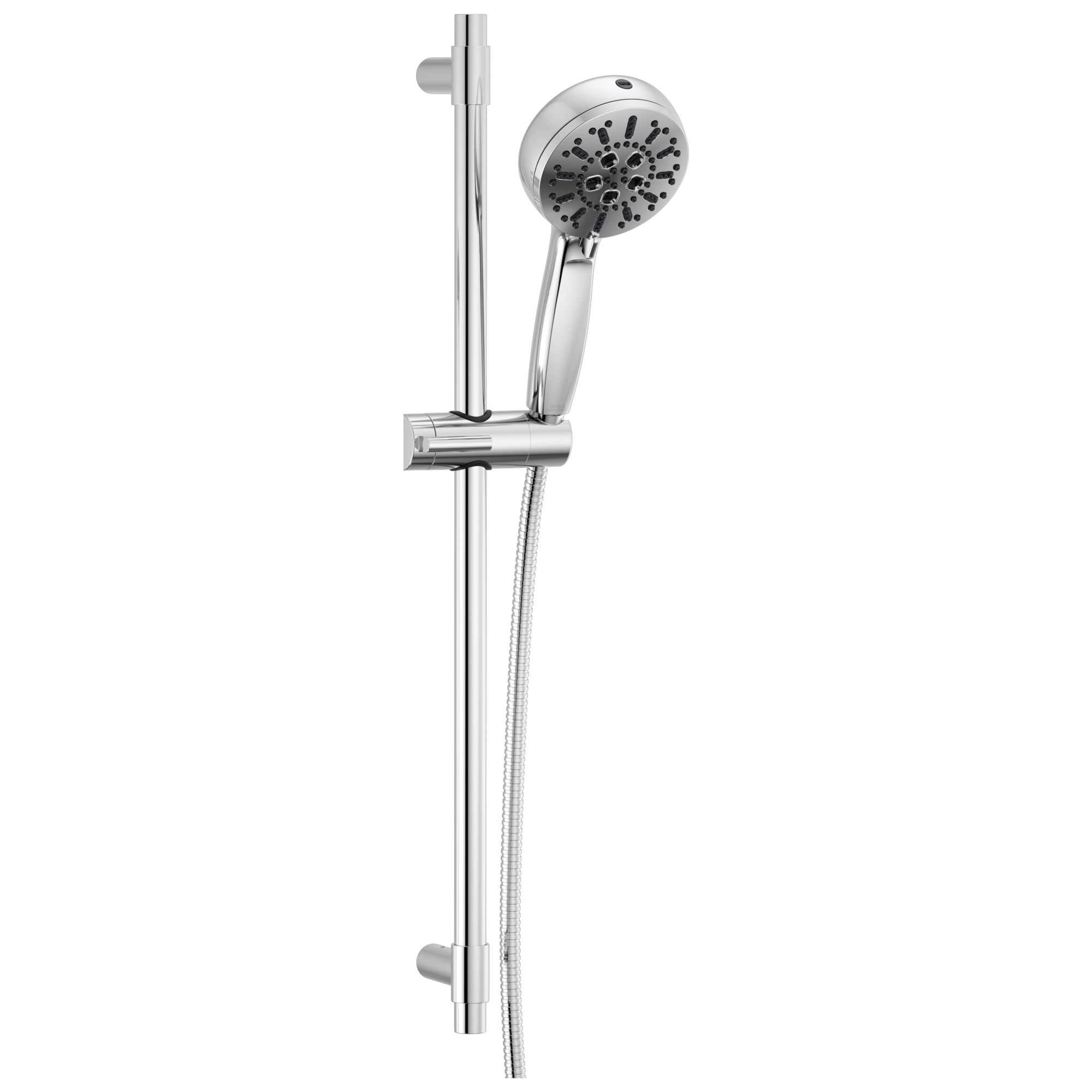 Delta 51584-PR ProClean 7.0 -Spray Lumicoat Chrome 4.5-in Round Handheld High Pressure Shower Head 1.75 GPM