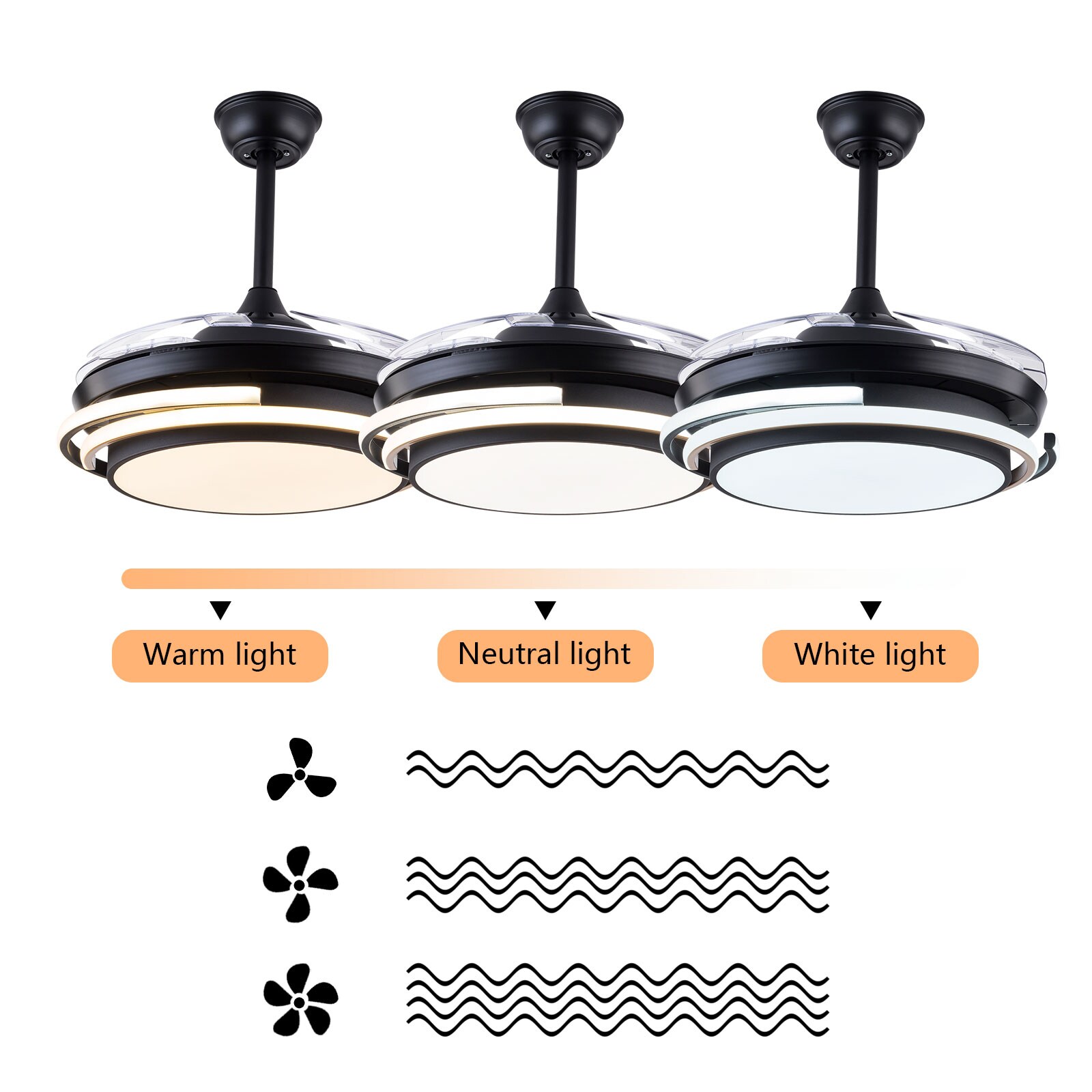 Oukaning JZUCODJ999HCX Ceiling-Fans - View #7