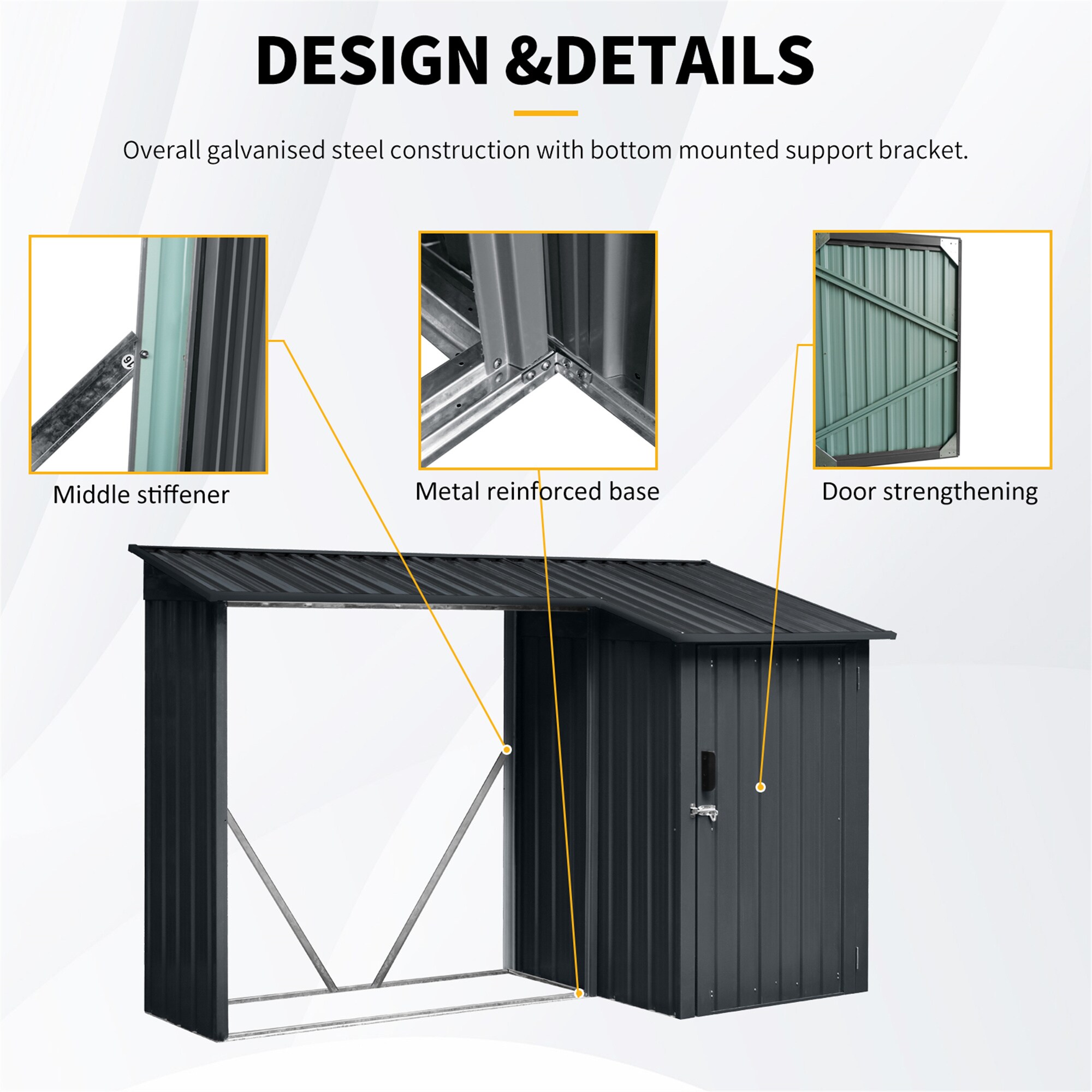 BABOOM BOM-171889-OR Metal-Storage-Buildings-Sheds - View #8