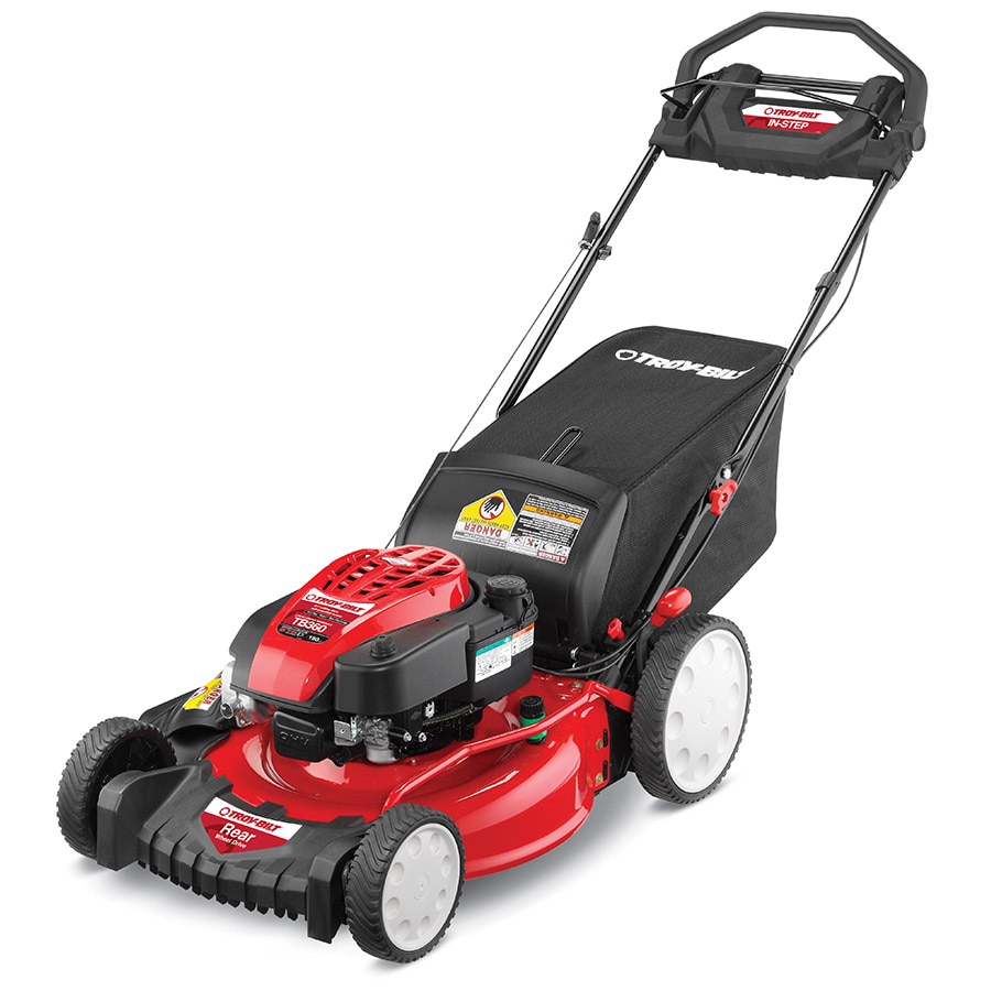 Troy bilt self best sale propelled lawn mower lowes