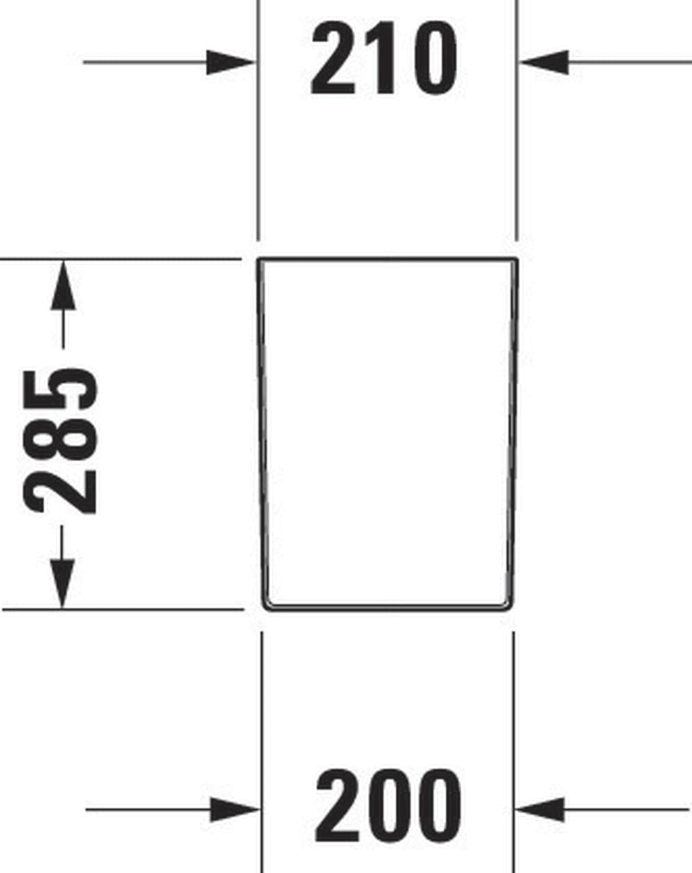 Duravit 0858280000 Sink-Shrouds - View #8