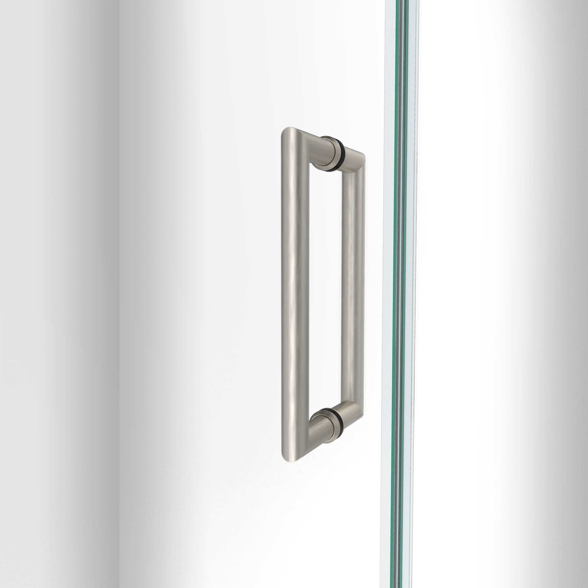 Unidoor-LS 36'' W x 72'' H Frameless Clear Glass Shower Door