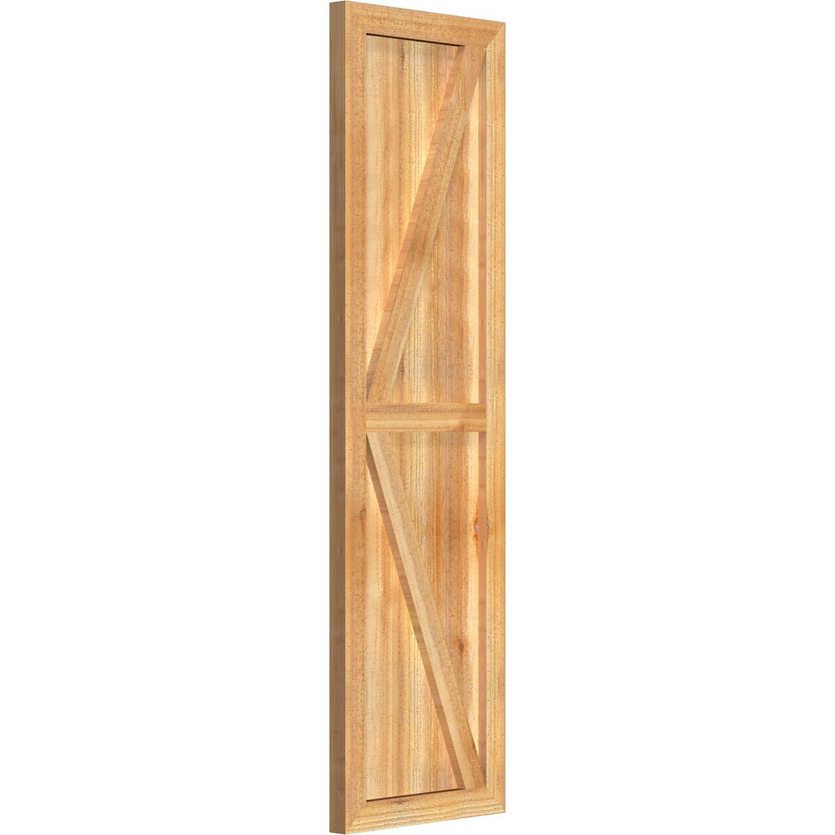 Ekena Millwork RBF06Z16X056RWR Exterior-Shutters - View #2
