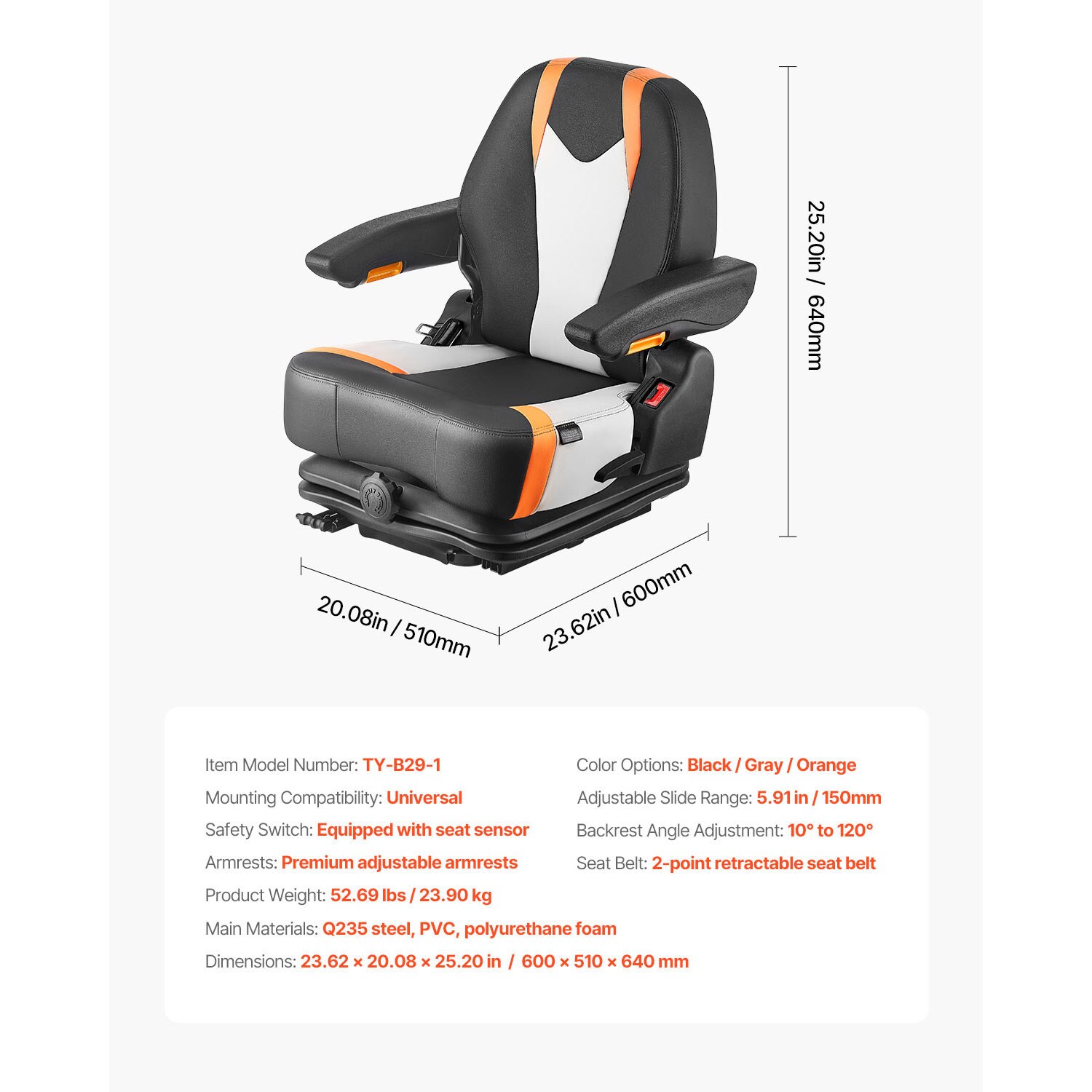 VEVOR SCCCZYCGKAQD11271V0 Tiller-Attachments - View #7