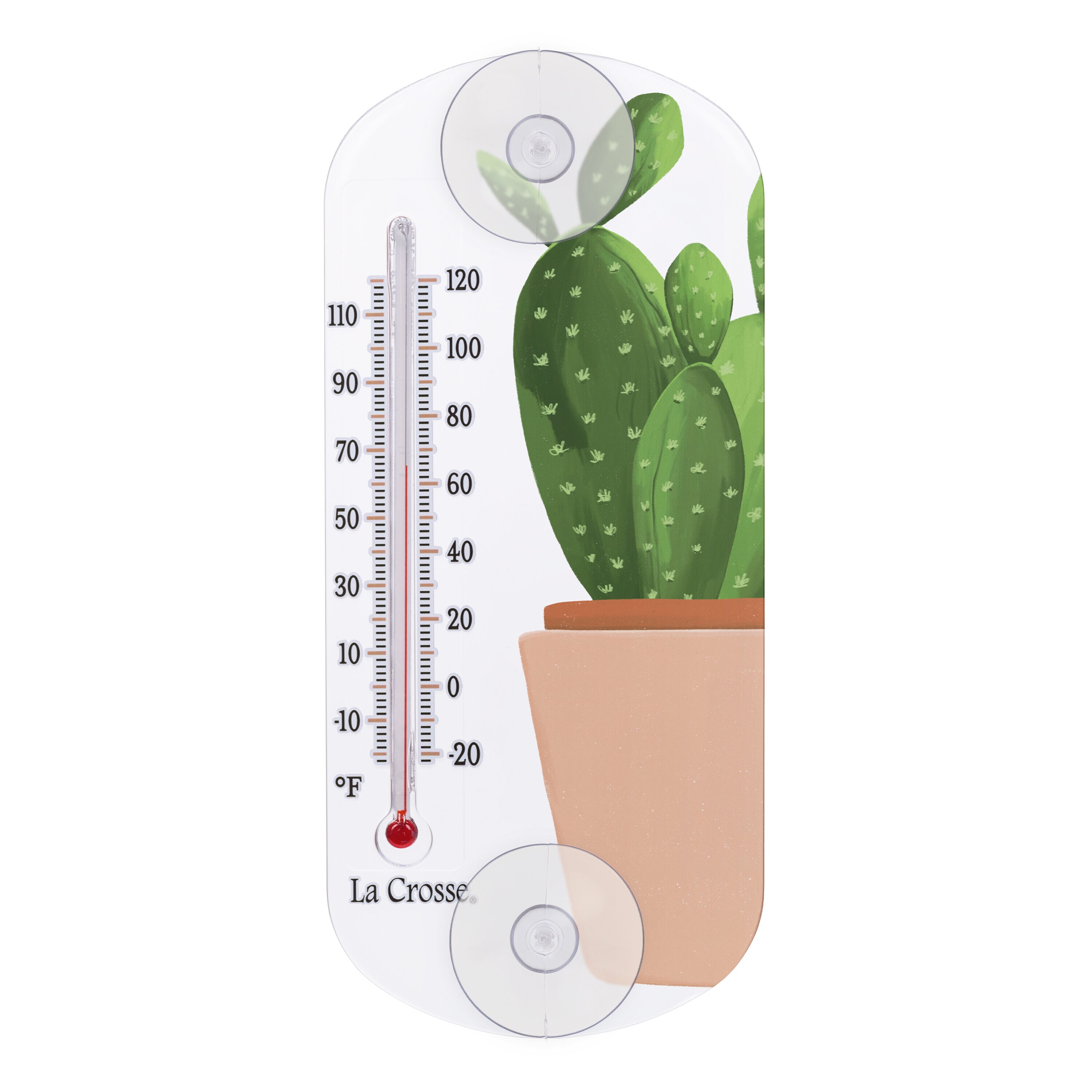 La Crosse Technology 204-15206-TBP Thermometer-Clock - View #3