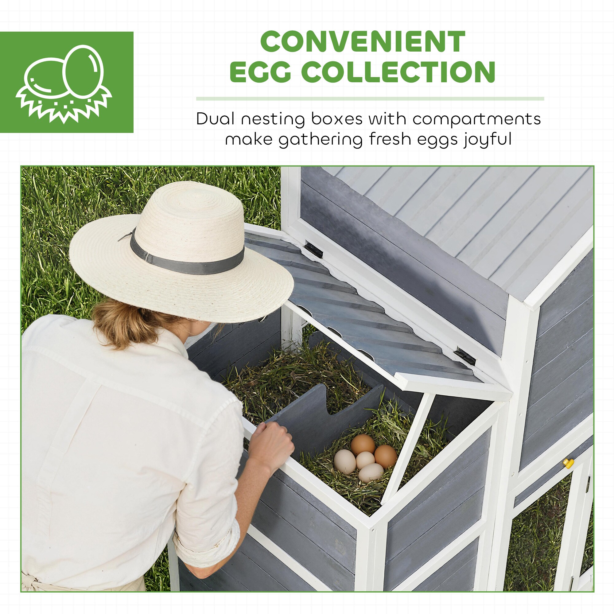 Tinyhomie LW-X-ASKARL628 Chicken-Coops-Rabbit-Hutches - View #4