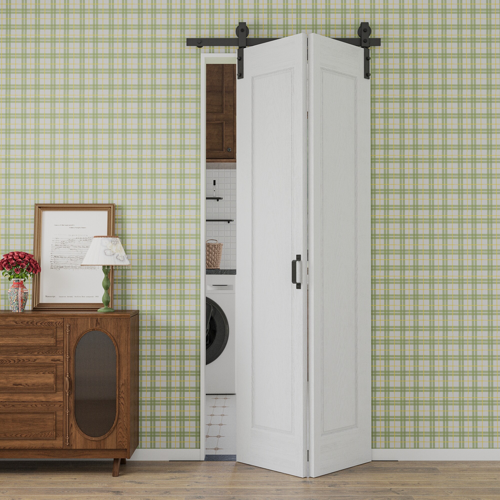 AINLARRY ZDGC-BD-KX1L-36 Barn-Doors - View #3