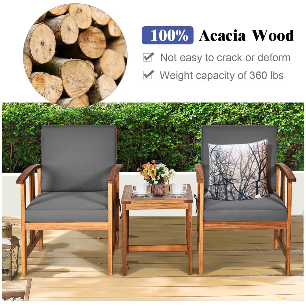 Costway HW63885GR Sofas-Loveseats - View #8