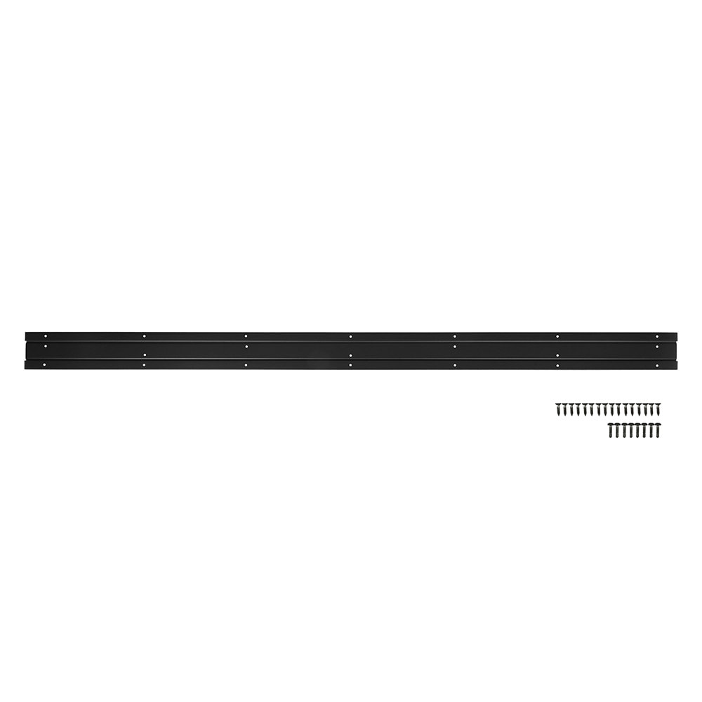 NewTechWood Allure 6 ft. Aluminum Drink Rail in Black