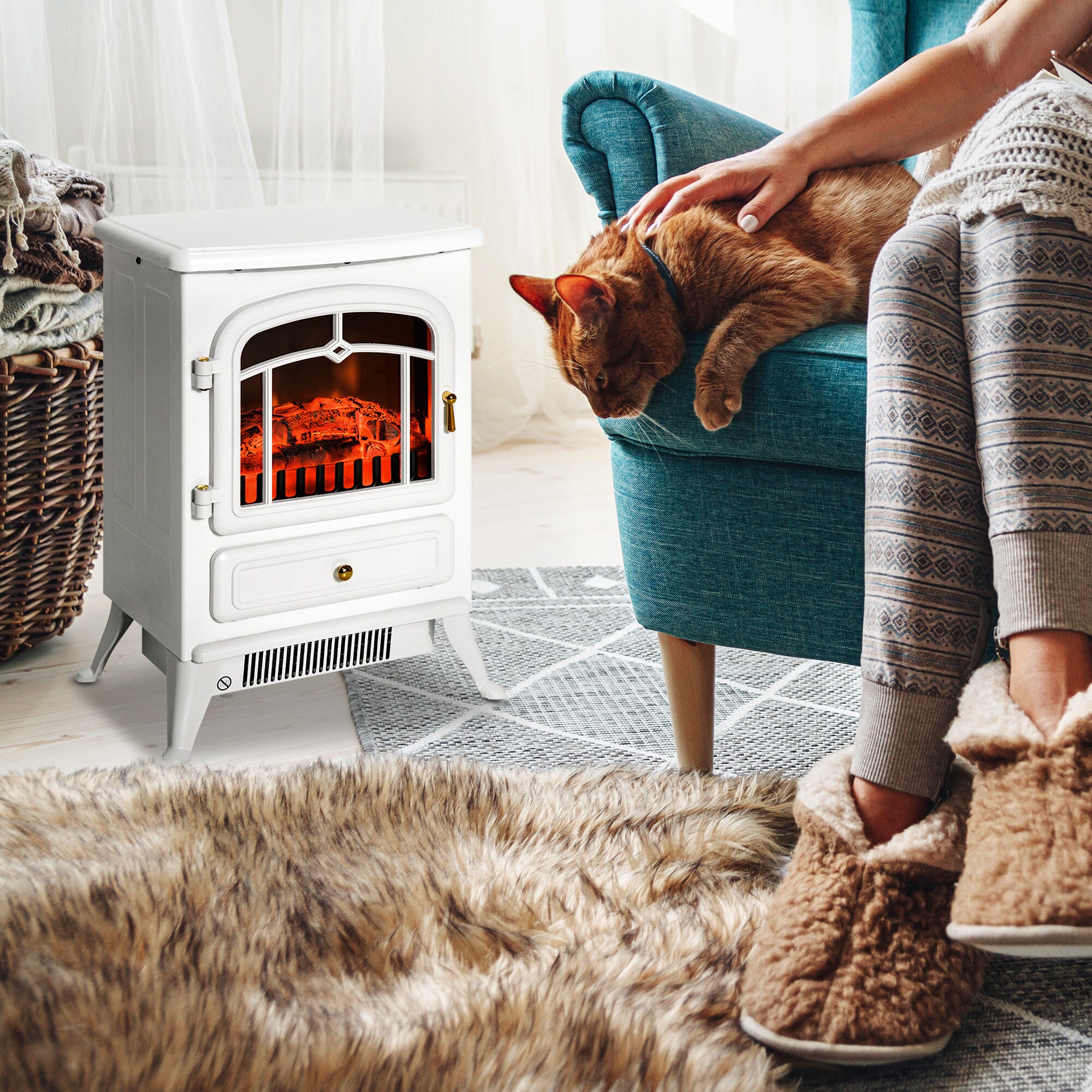 BABOOM BOM-P154800-OR Electric-Fireplaces - View #2
