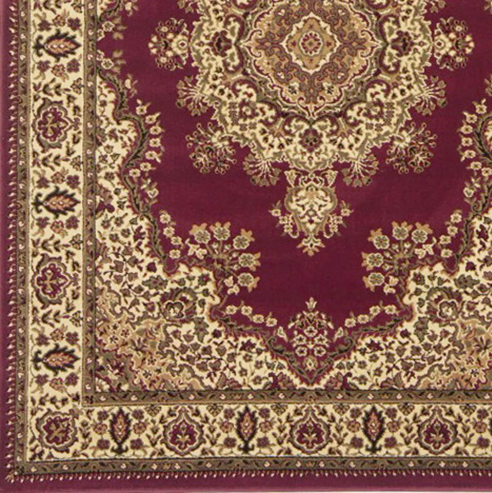 Radici USA 1191/2214/BURGUNDY rugs - View #4