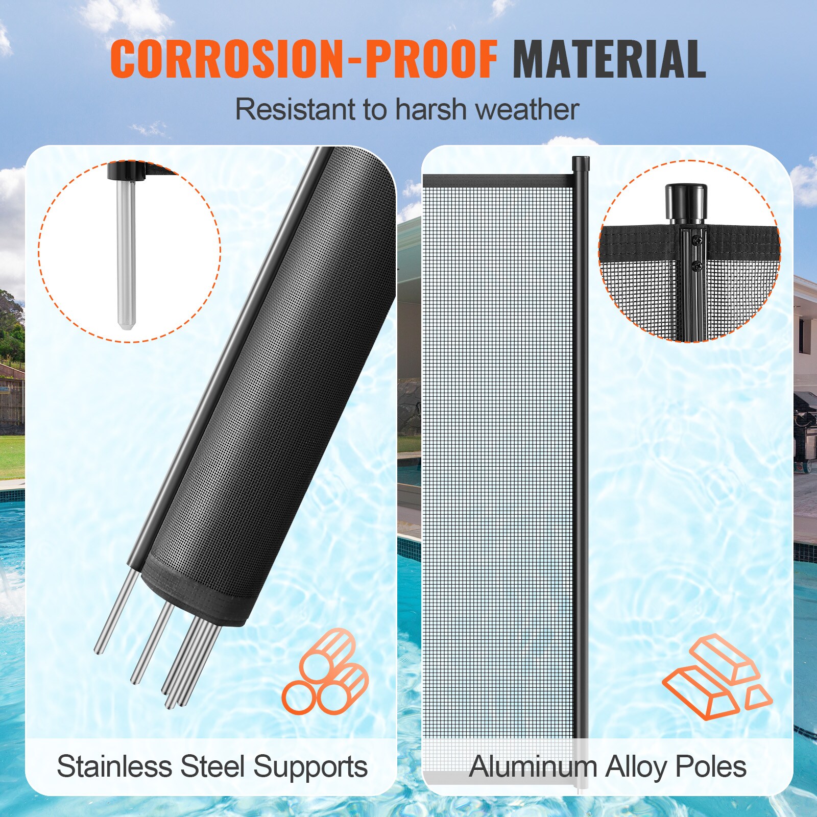 SVOPES SVOPESDXYCWL404173V0 Pool-Safety-Barrier-Panels - View #5