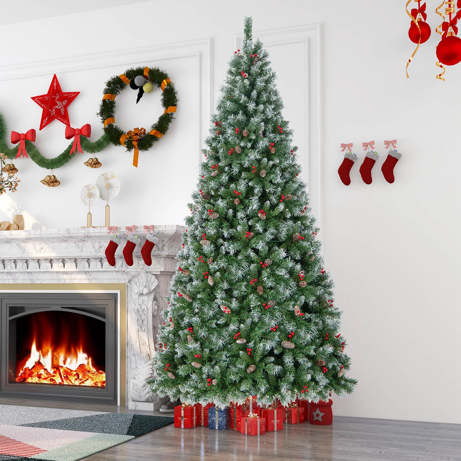 WELLFOR CM-HJY-23534US Artificial-Christmas-Trees - View #7