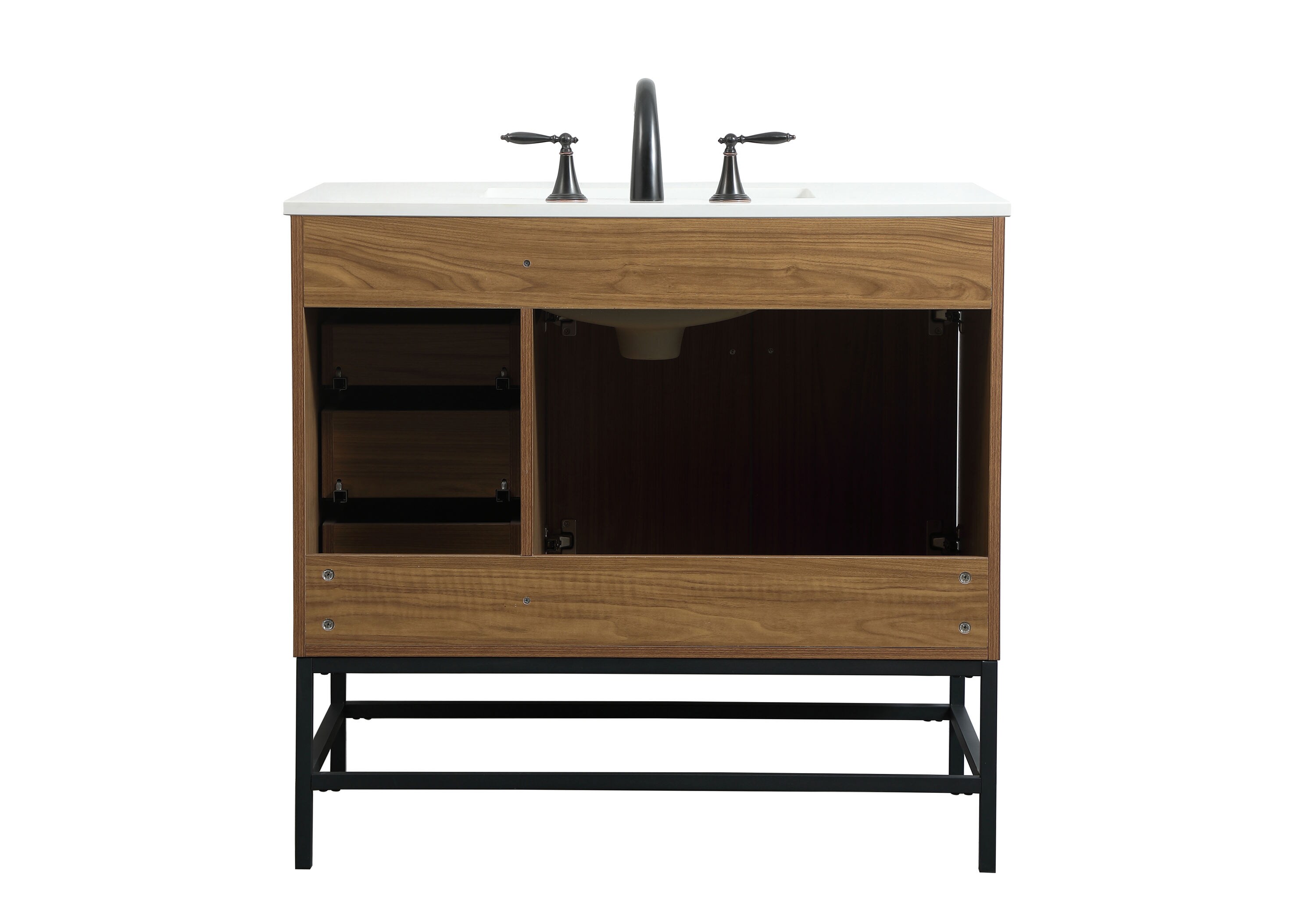 Elegant Decor HF146508WB Bath-Vanity-Combo - View #16