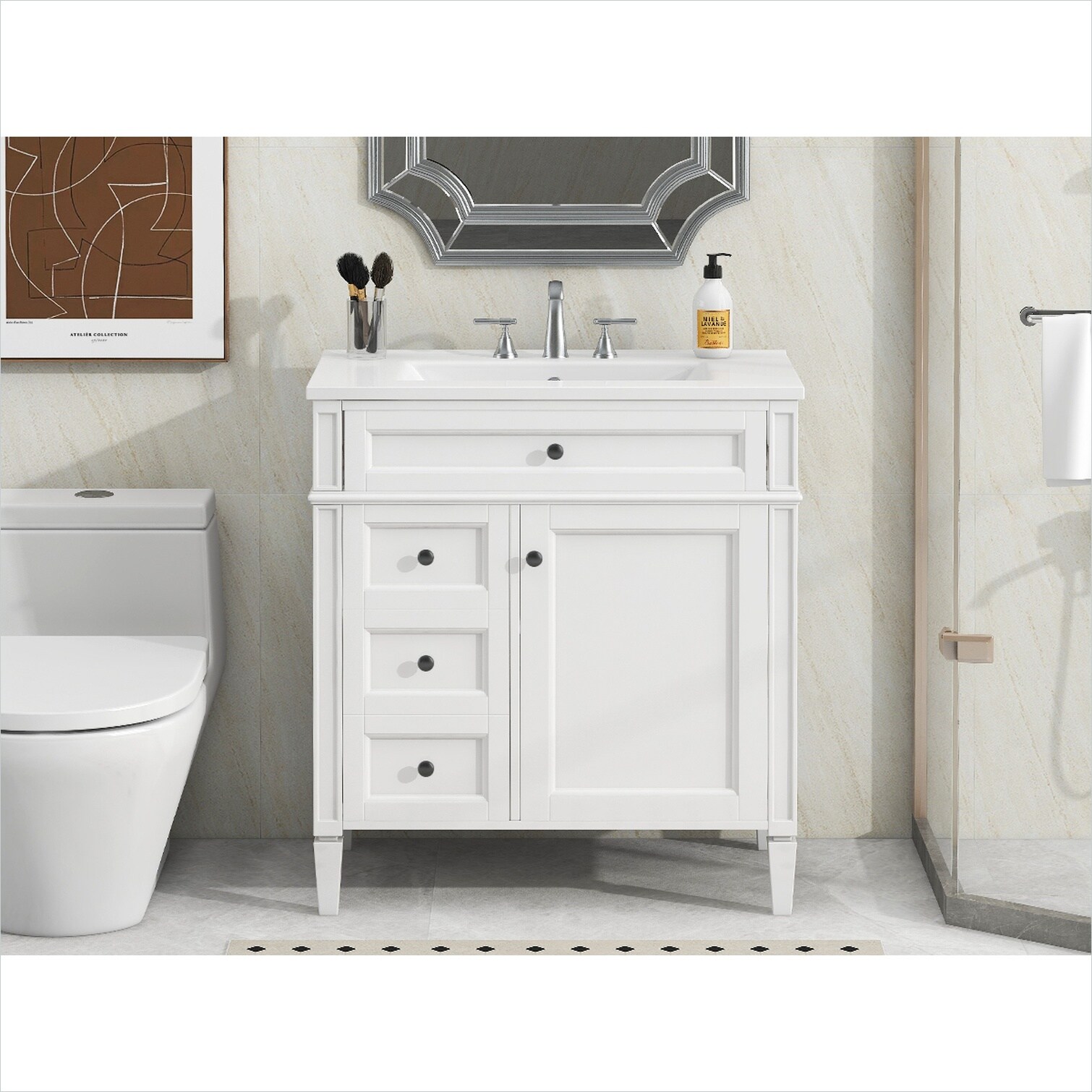 SunJet B1M04LAFVNWV Bath-Vanity-Combo - View #5