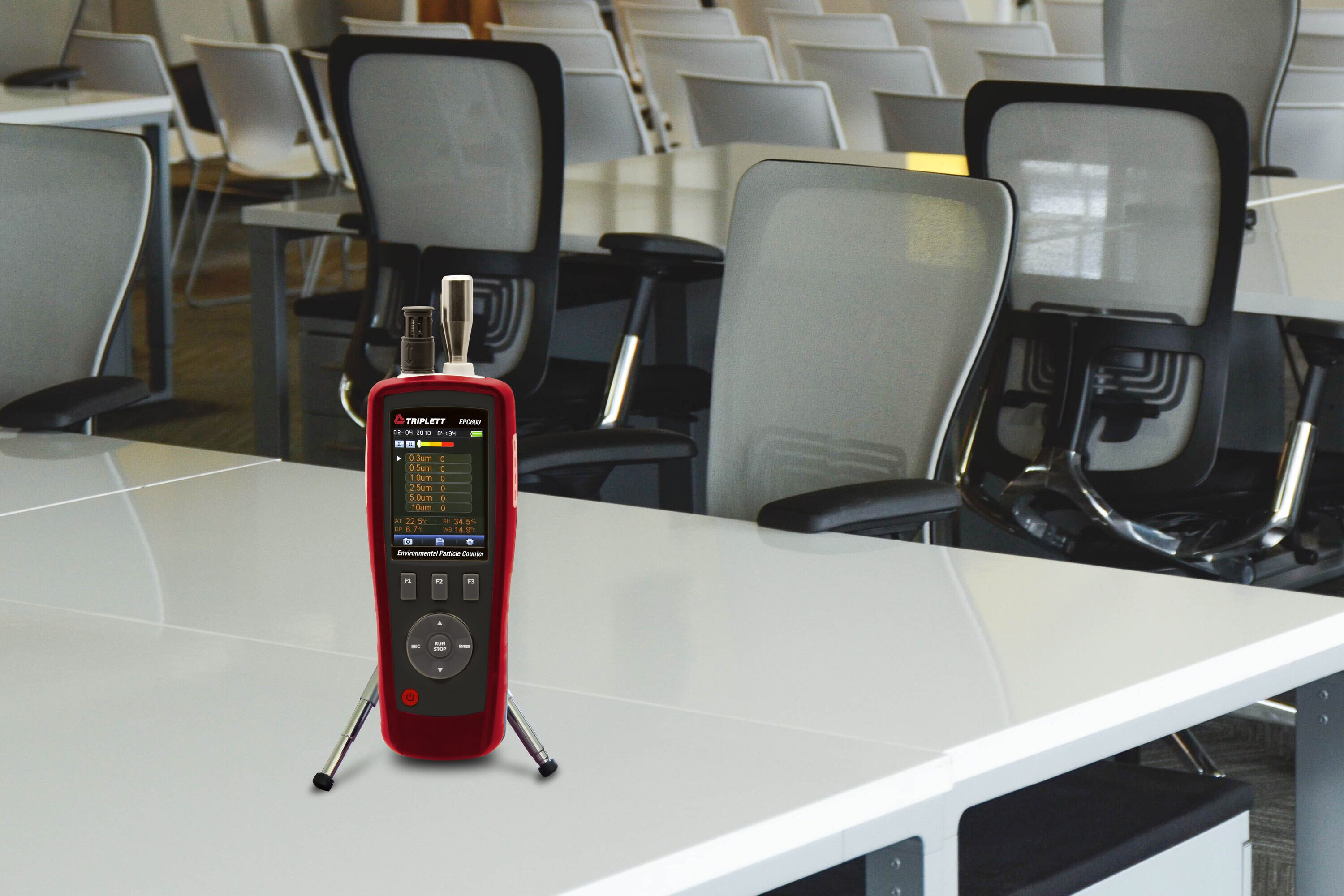 TRIPLETT LCD Specialty Meter - Infrared, Type K, and Air Temperature Tester  (Battery Included) in the Specialty Meters department at