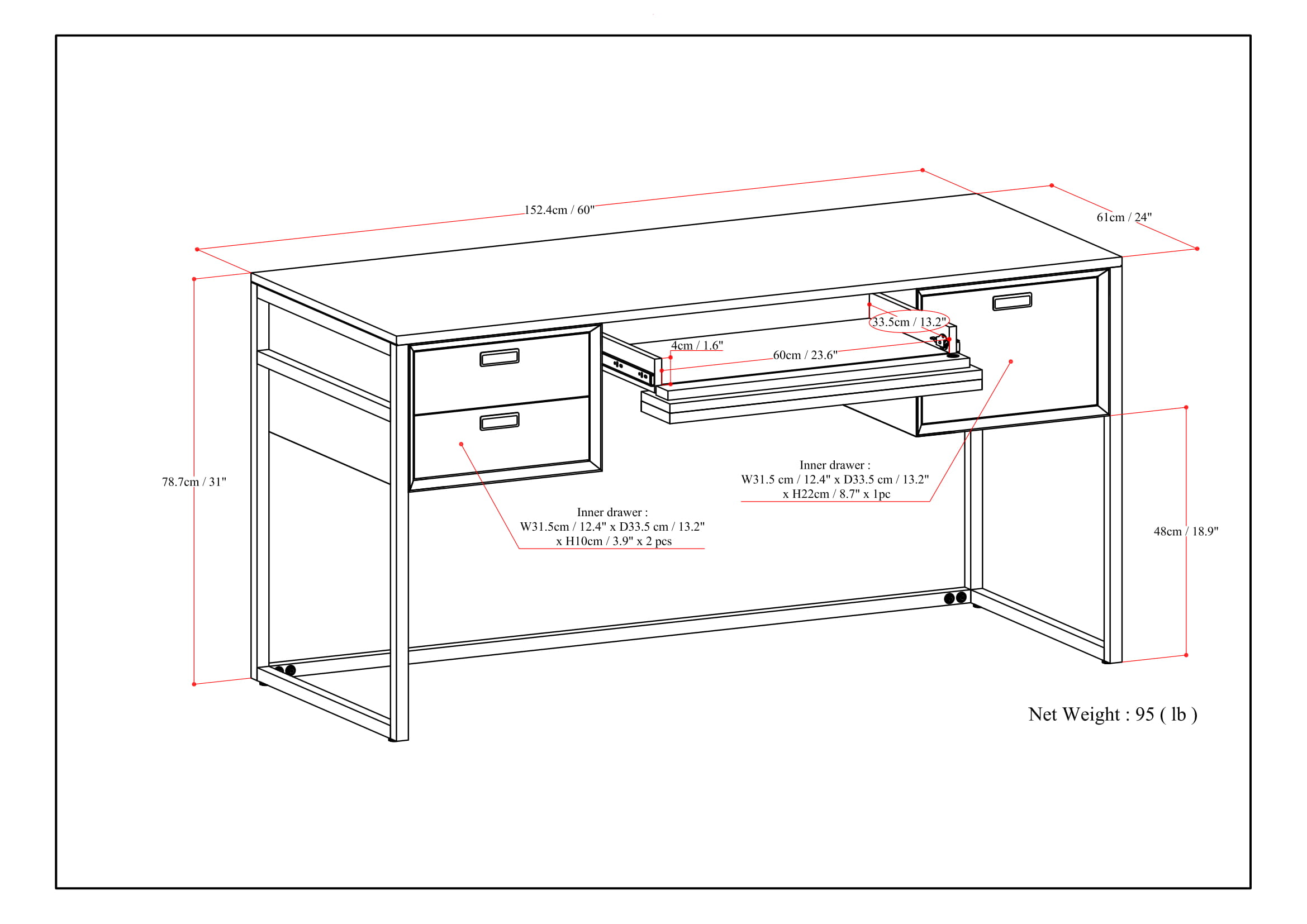 Simpli Home AXCRIC-12 desks - View #9