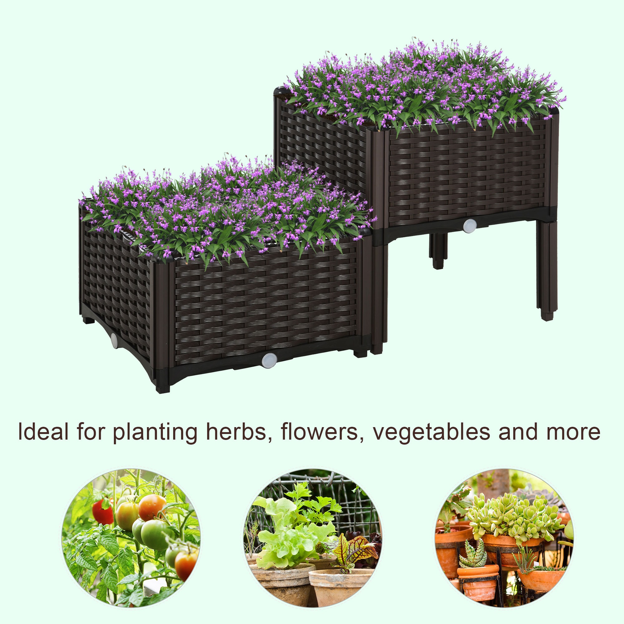 Damerin W213RA Raised-Garden-Beds - View #4