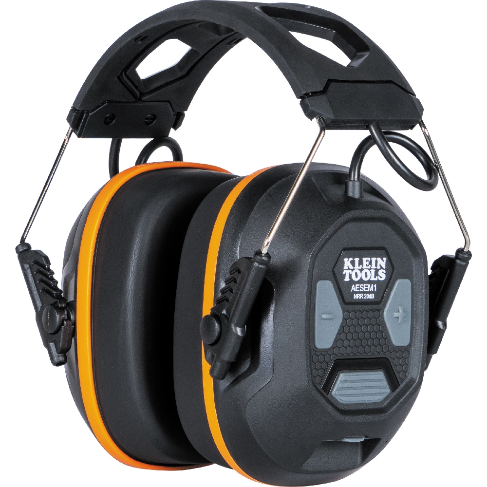 Klein Tools Hearing Protection Earmuffs Bluetooth Compatibility in