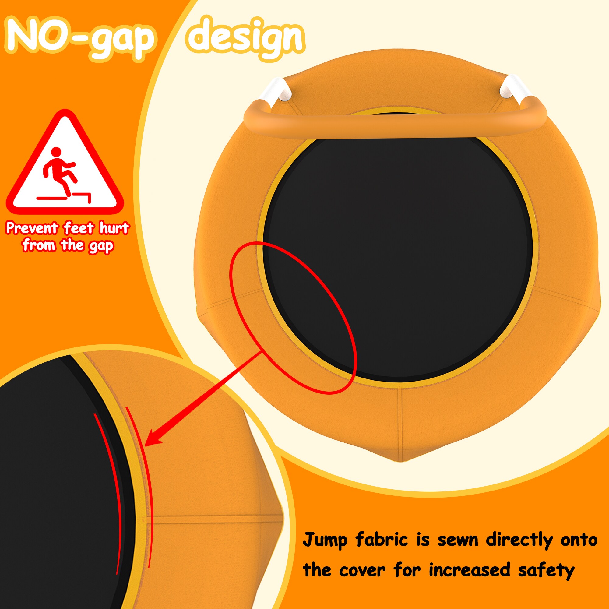 Kahomvis MERS-QPH3-121 trampolines - View #5