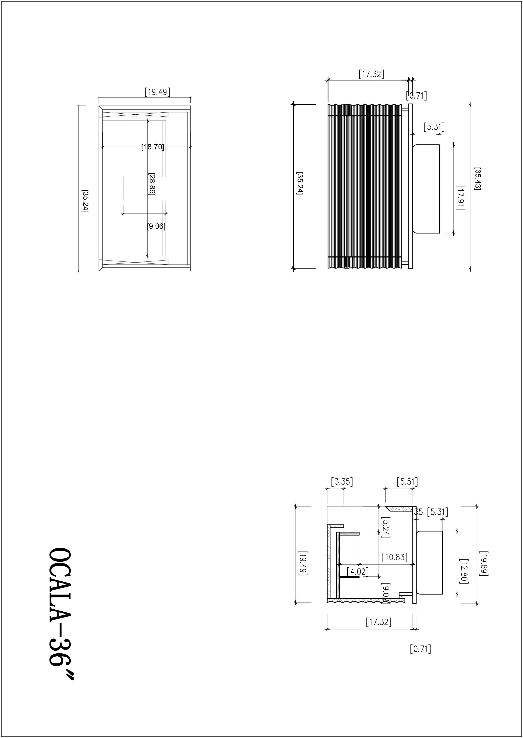 CARTISAN DESIGN VAOCAMA36WM Bath-Vanity-Combo - View #10